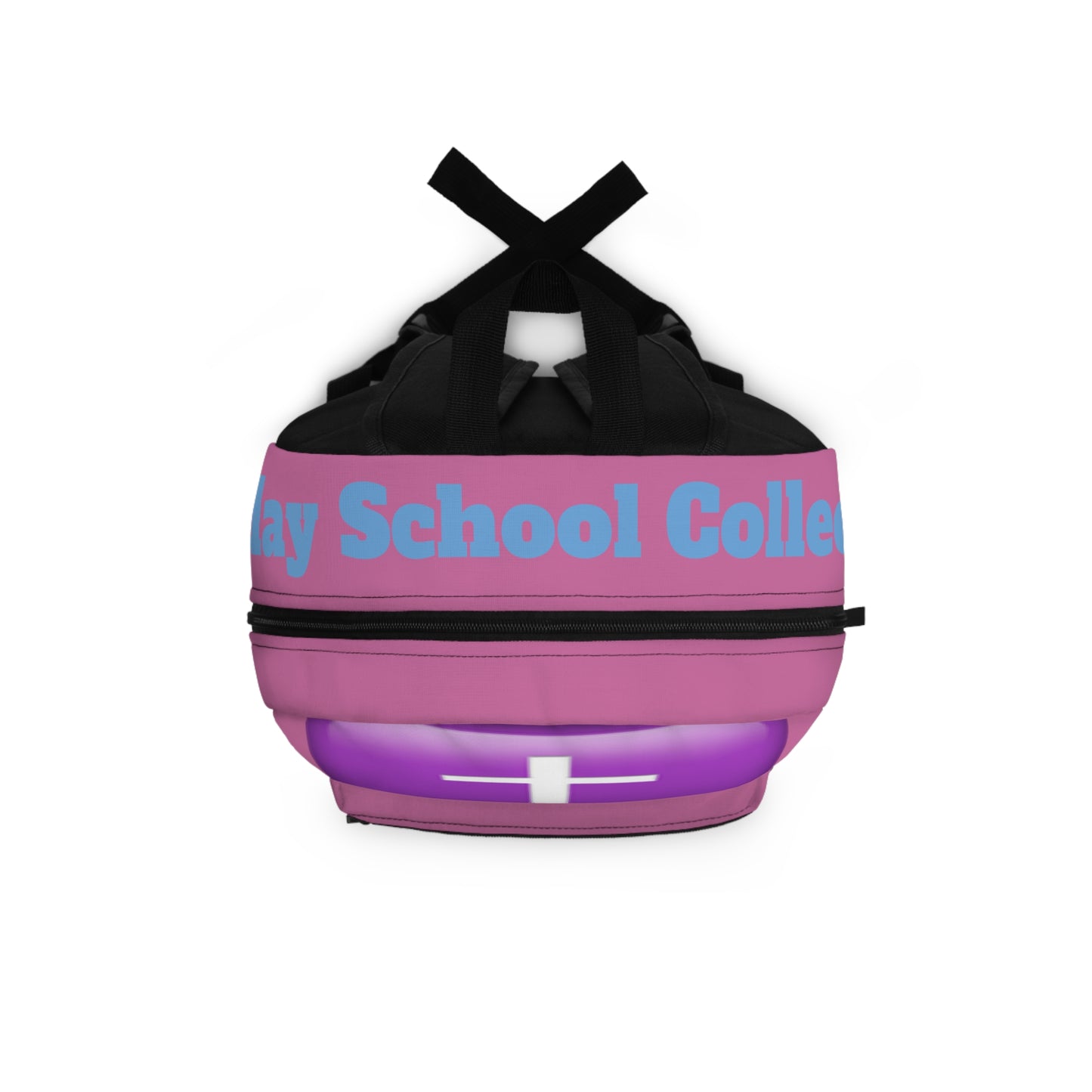 Praying Bitmoji Christian Backpack, Christian Back To School, Christian Kids, Christian Bookbag, Kids Bookbag, Purple Bookbag,
