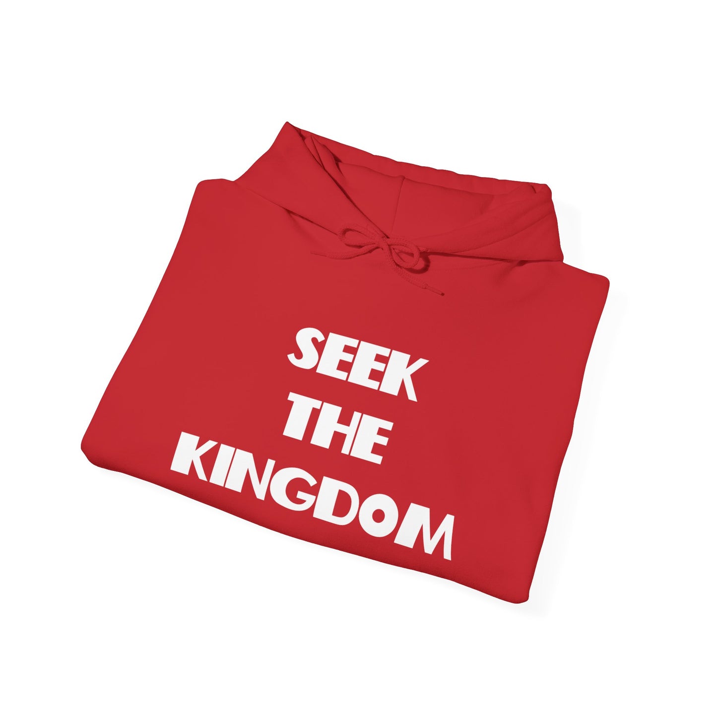 Seek The Kingdom Hoodie – Christian Gifts, Trendy Christian Apparel, Christian Christmas Gifts