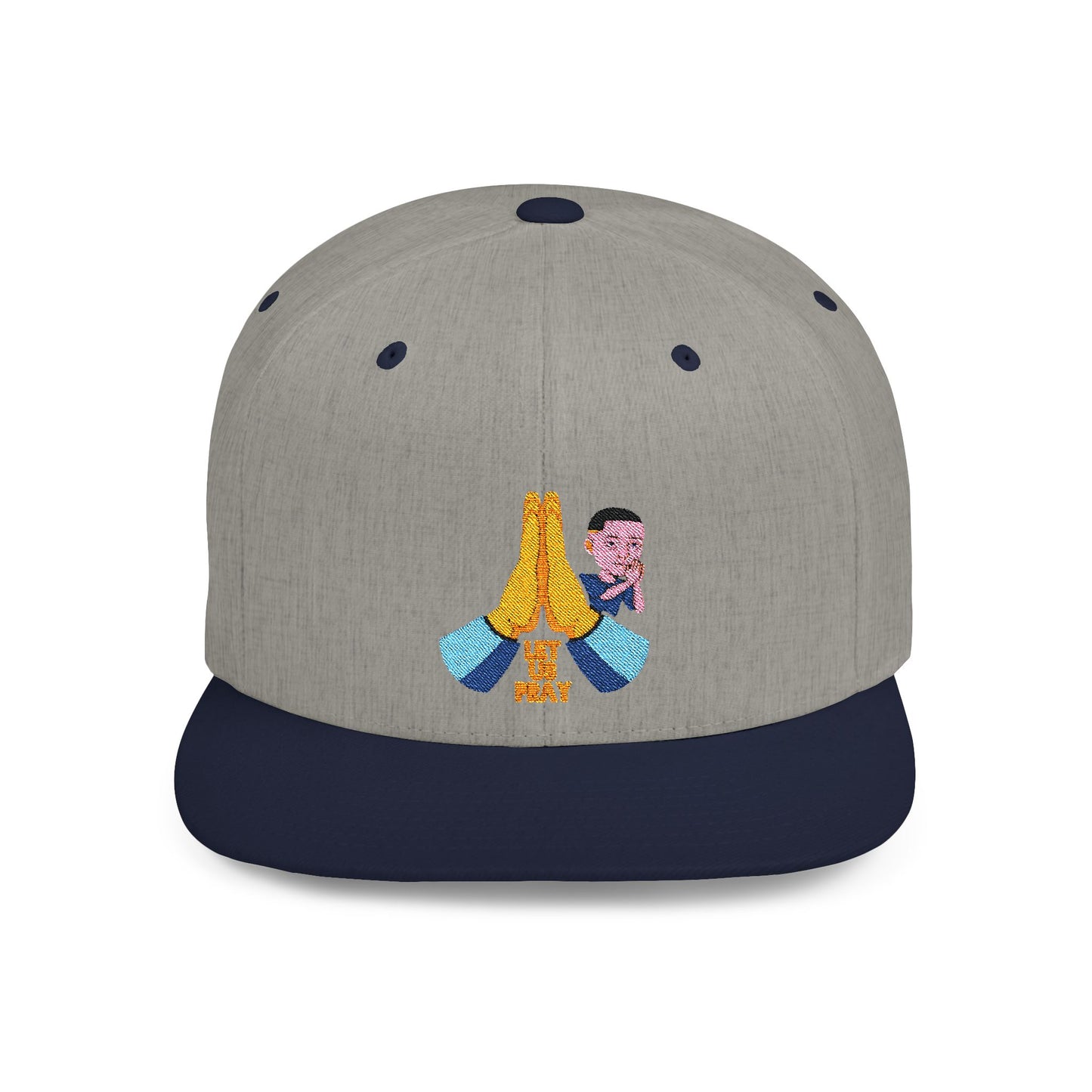 Copy of Let Us Pray Snapback | Christian Snapback | Positive Clothing |