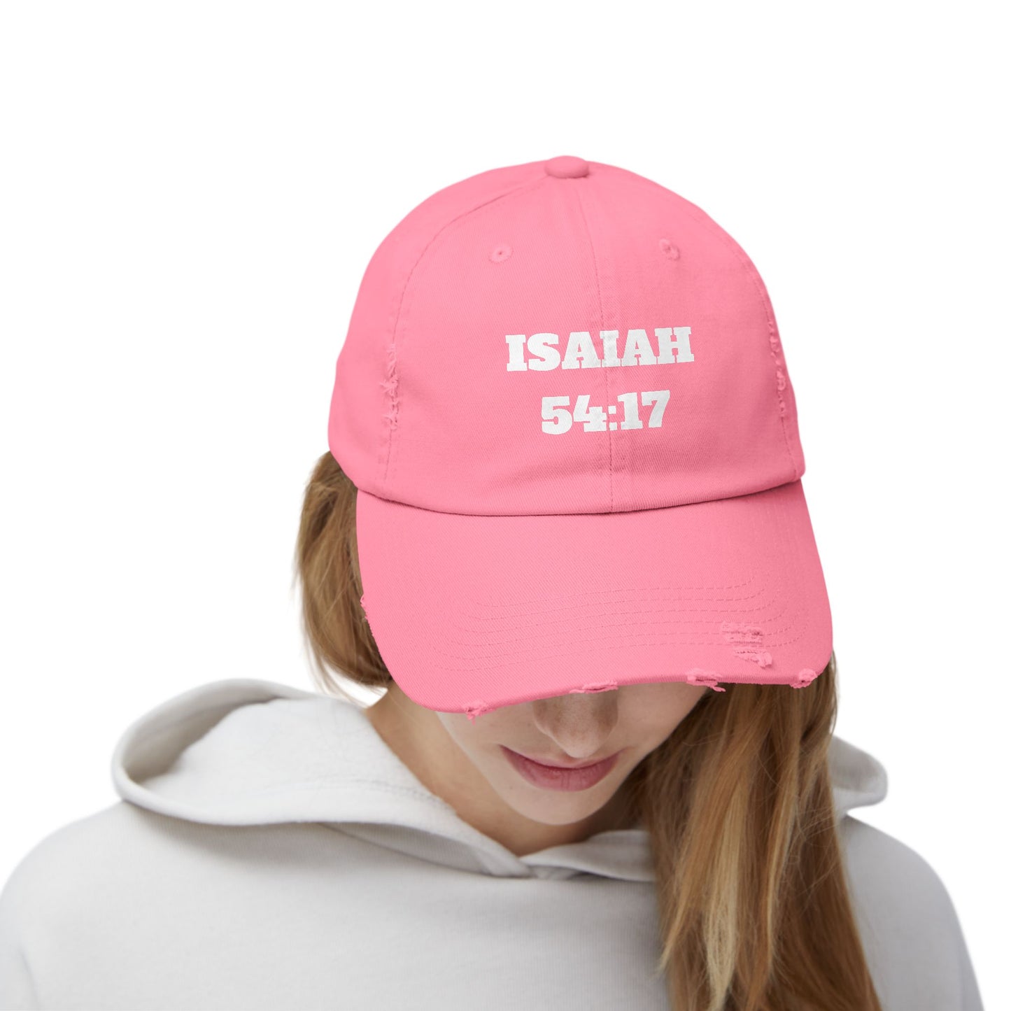Isaiah 54:17 Christian Dad Hat, Christian Caps, Church Hats For Women, Mens Christian Hats, Spring Clothing, Christian Gifts, Distressed Cap