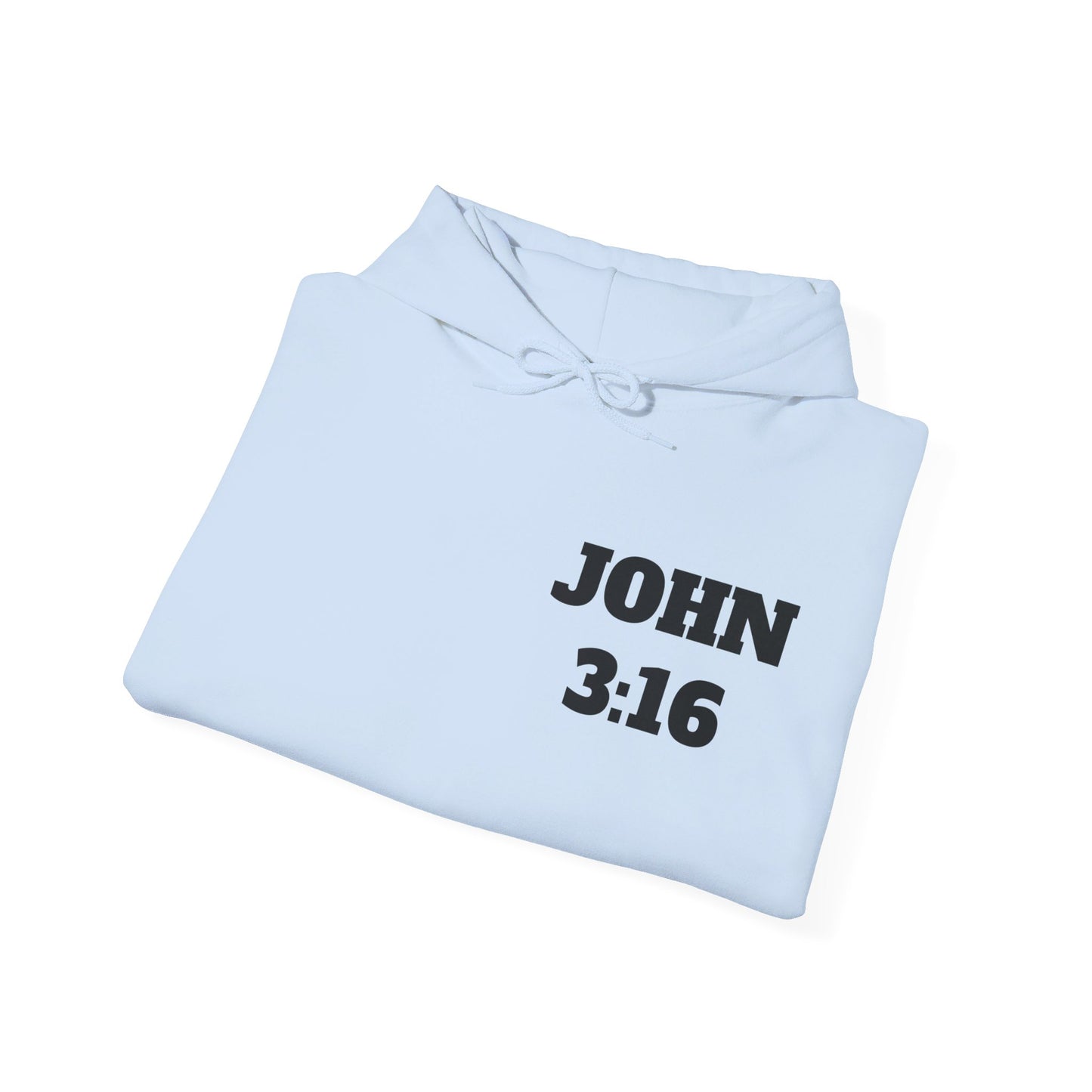 John 3:16 - Christian Clothing, Christian Shirts, Christian Sweatshirt, Christian Hoodie, Top Religious Shirts, Bible Shirts, Bible verse