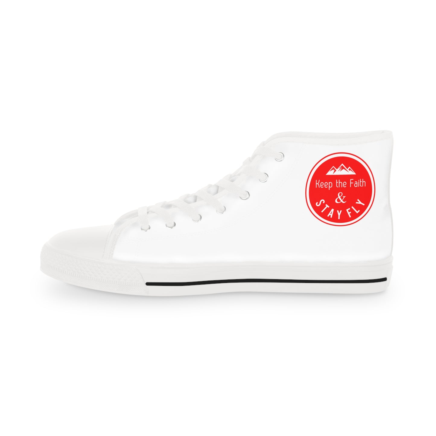 Keep The Faith & Stay Fly Christian Men's Sneakers