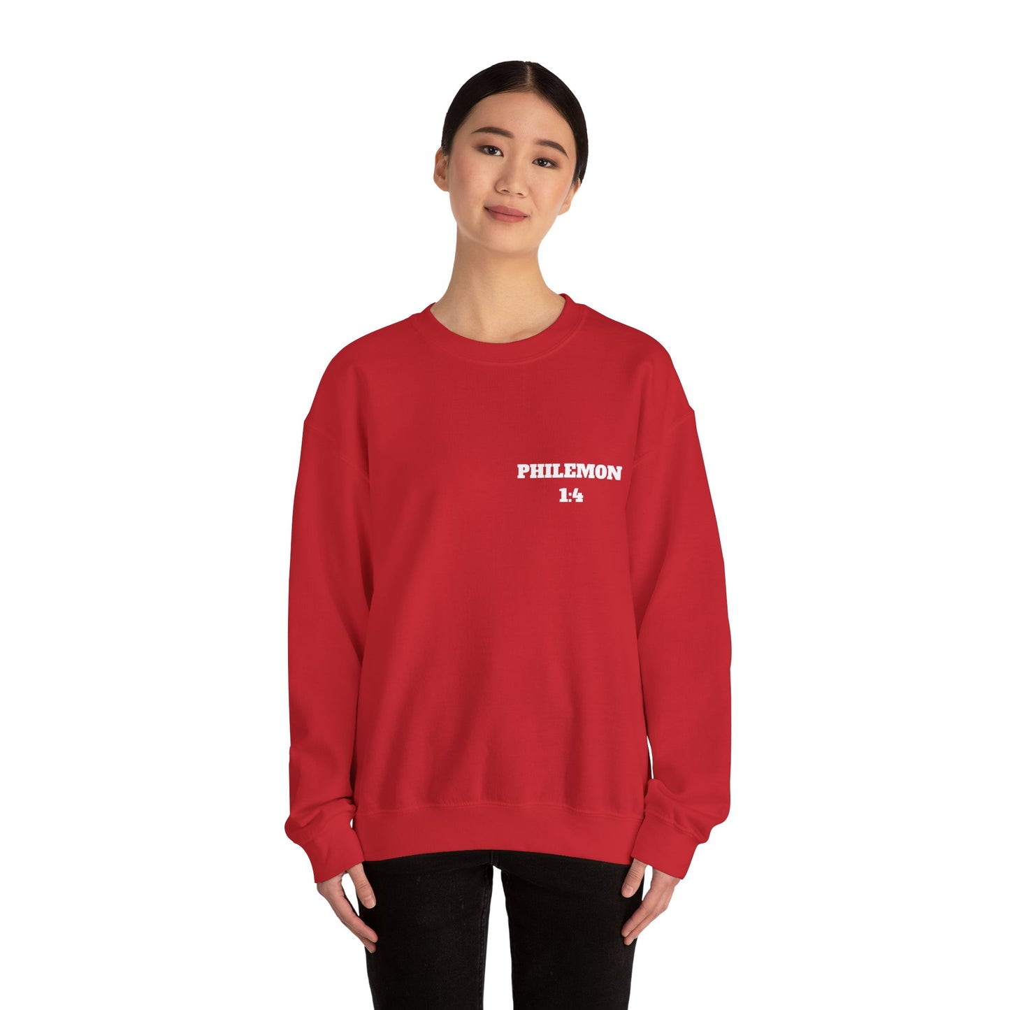 Copy of Philemon 1:4 Bible Verse Sweatshirt, Faith Based Clothing, Church Shirts, Christian Apparel, Trendy Christian Clothing