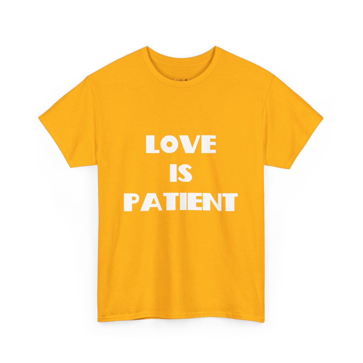 Love Is Patient Christian T-Shirt, Christian Gifts, Christian Back To School Gifts, Trendy Christian Apparel