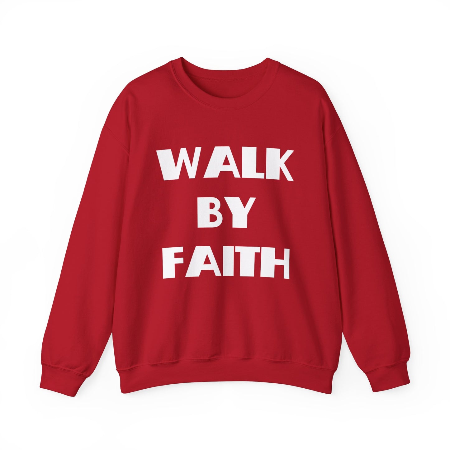 Walk By Faith Christian Sweatshirt, Christian Gifts, Christian Back To School Gifts, Trendy Christian Apparel
