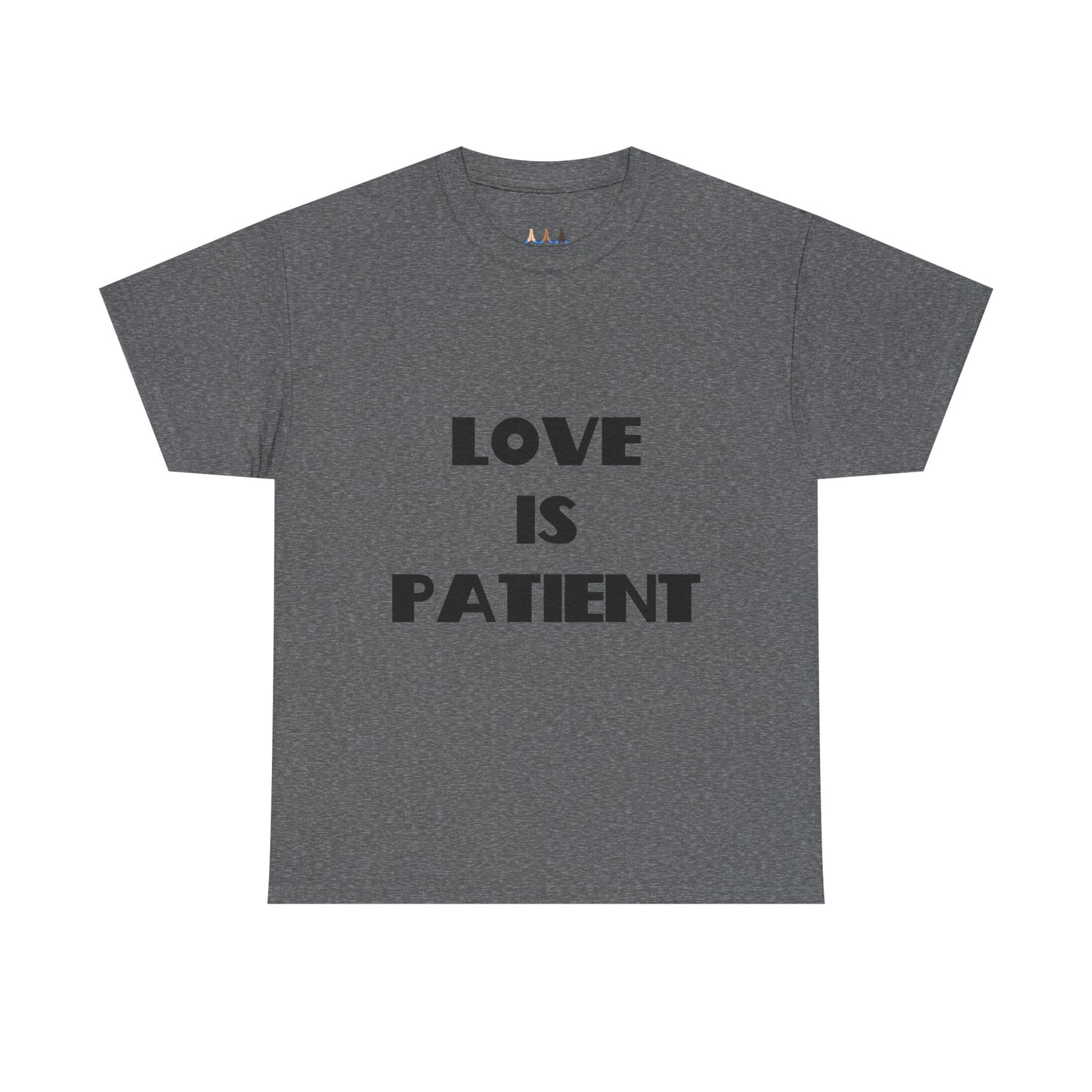 Love Is Patient Christian T-Shirt, Christian Gifts, Christian Back To School Clothes, Church Outfits, Minimalist T-Shirt