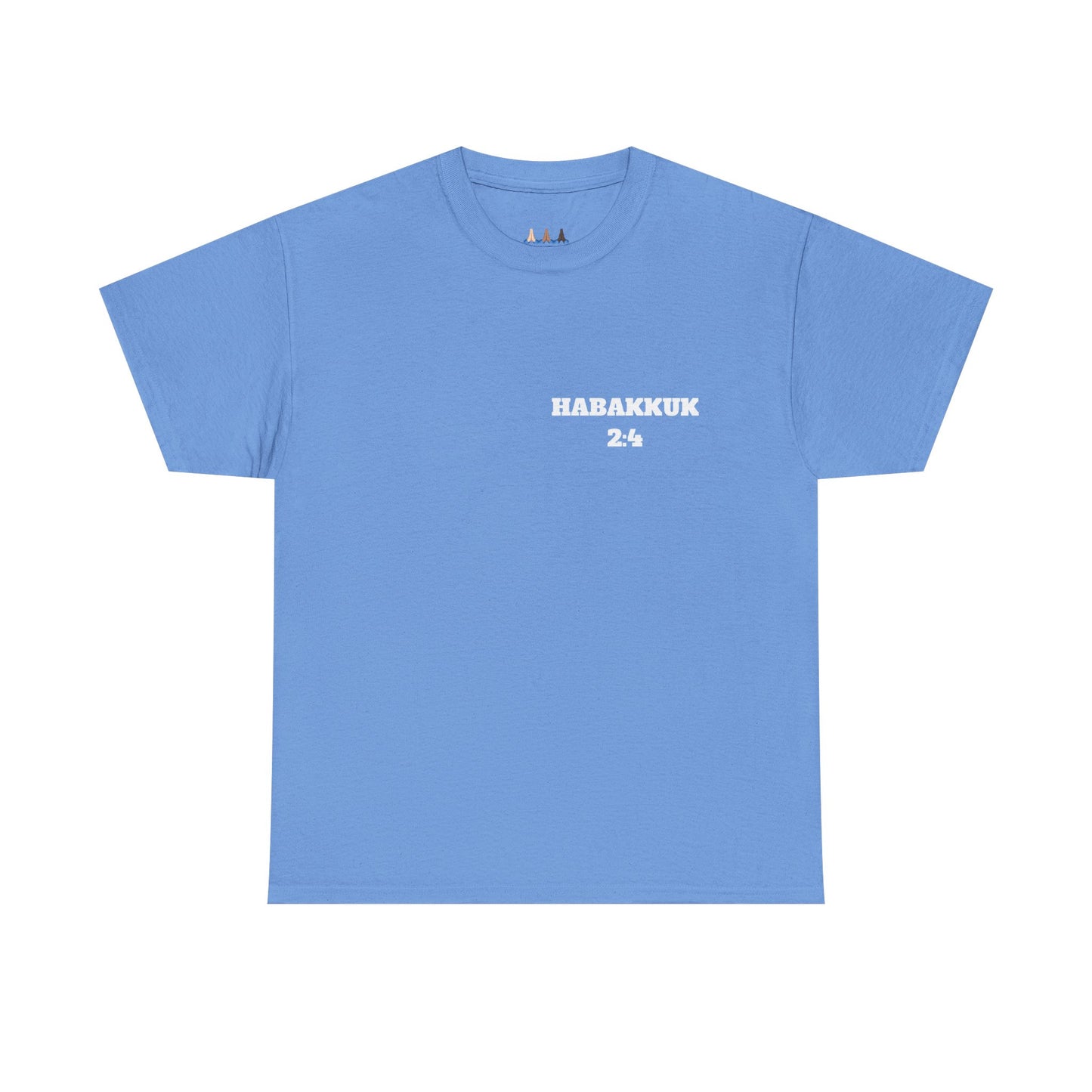 Habakkuk 2:4 Christian T-Shirt, Christian Gifts, Christian Back To School Gifts, Trendy Christian Apparel