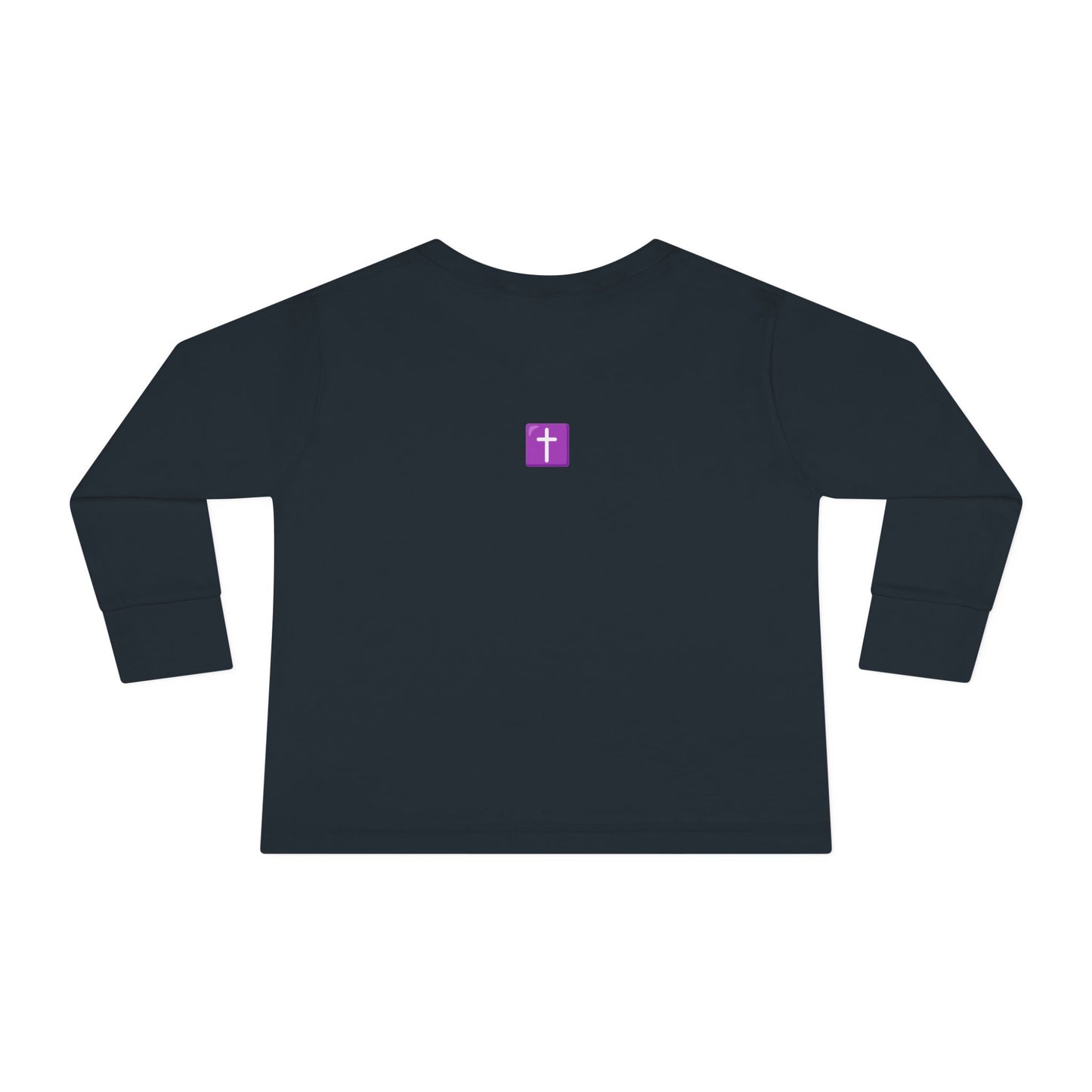 Pray Hands Emoji Christian Toddler Long Sleeve Shirt, Toddler Girl Longsleeve Shirt, Toddler Easter Shirt, Easter Gifts, Toddler Gifts, Pray