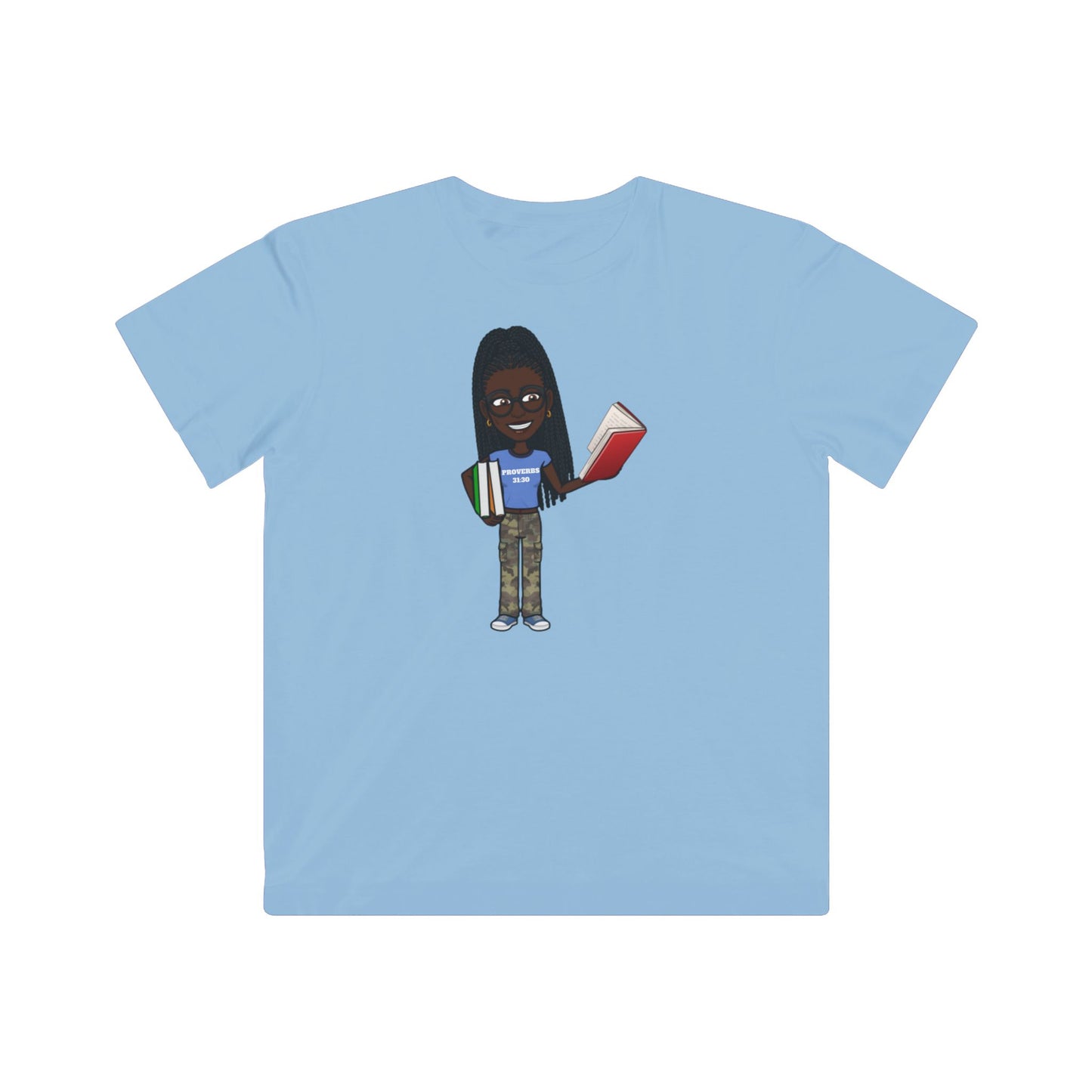 Proverbs 31:30 Bitmoji Kids Shirt, Kids Easter Shirt, Girls Easter Shirt, Kids Easter Gifts, Kids Easter Outfit, Girls Christian Clothing,