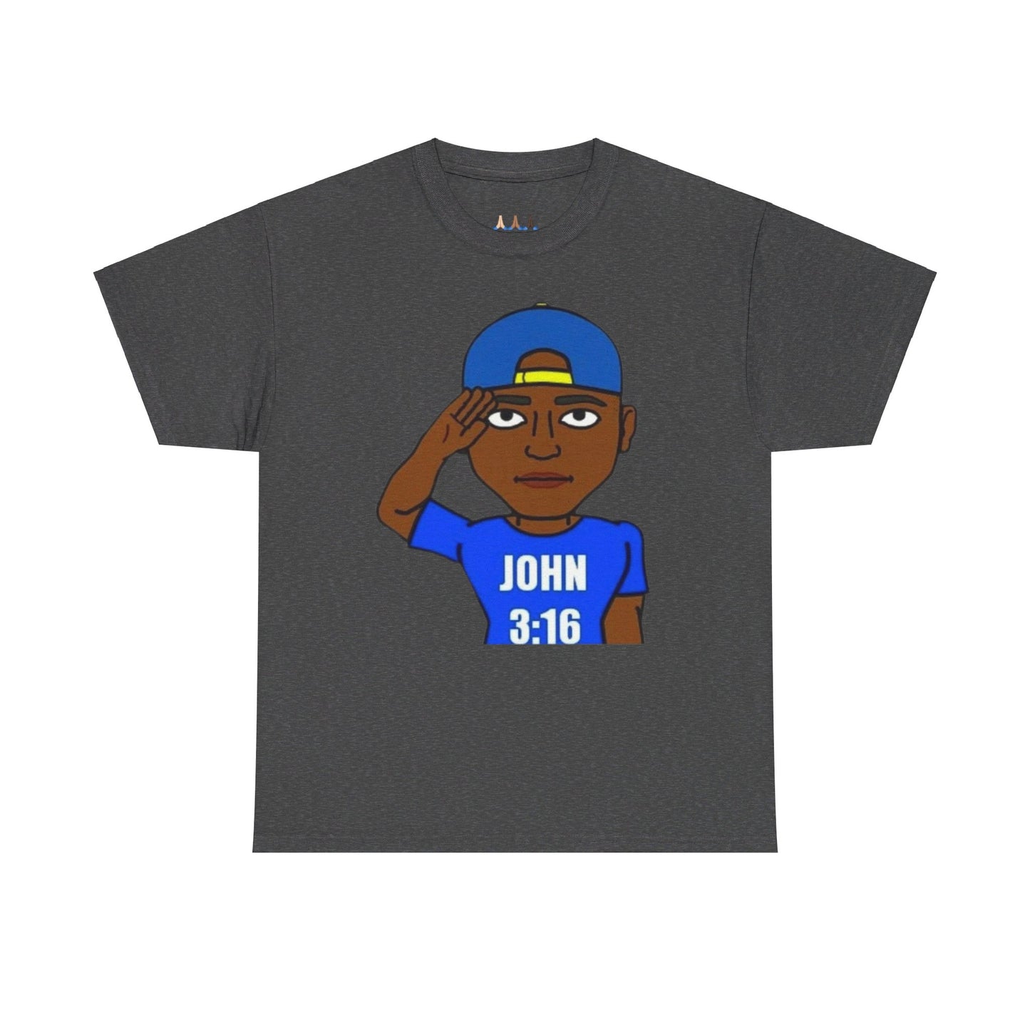 John 3:16 Bitmoji Christian Men's T-Shirt, Mens Easter Shirt, Easter Gifts, Men's Easter Gifts, Christian Men's Clothes, Men's Gifts Ideas