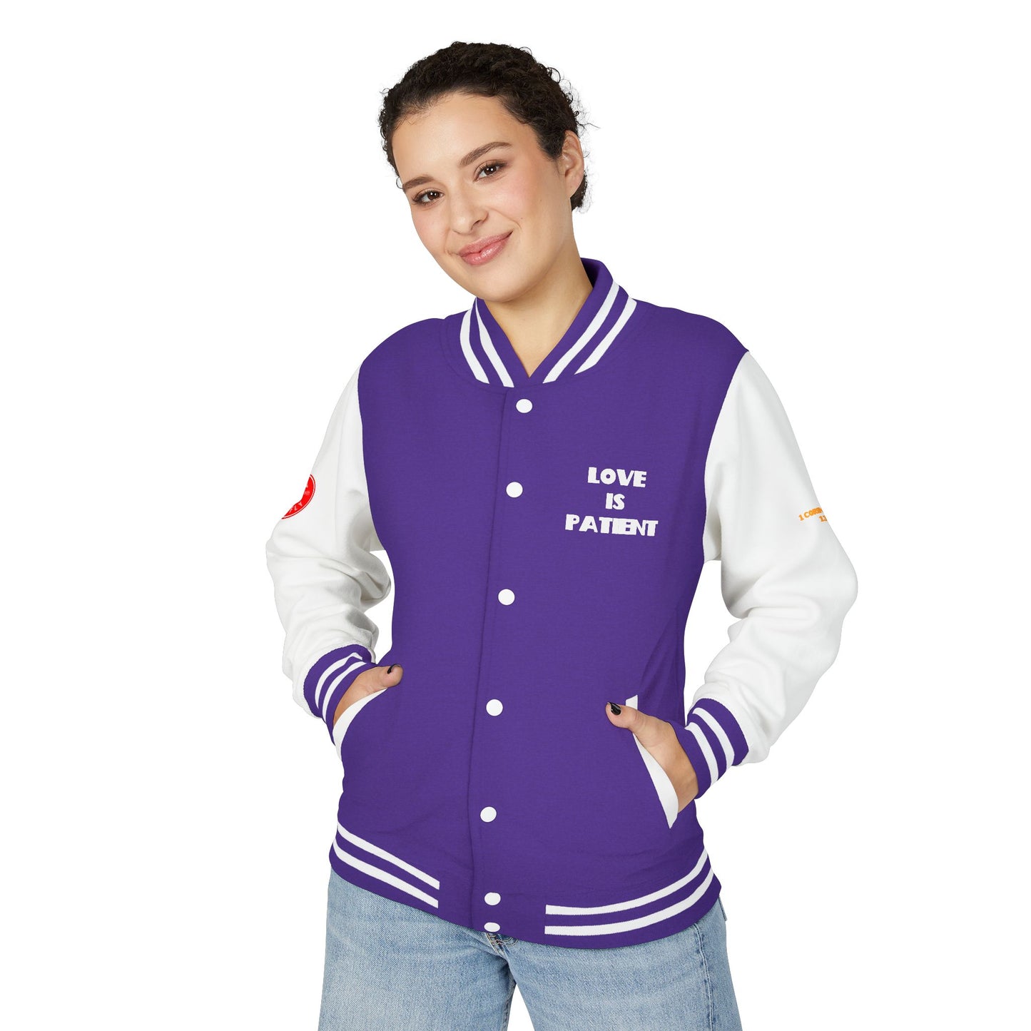 Love Is Kind Letterman Jacket, Christian Letterman Jacket, Christian Streetwear