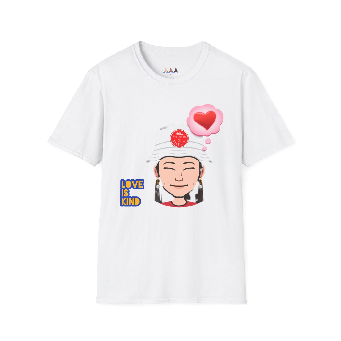 Christian Bitmoji Cartoon Love Is Kind T-Shirt