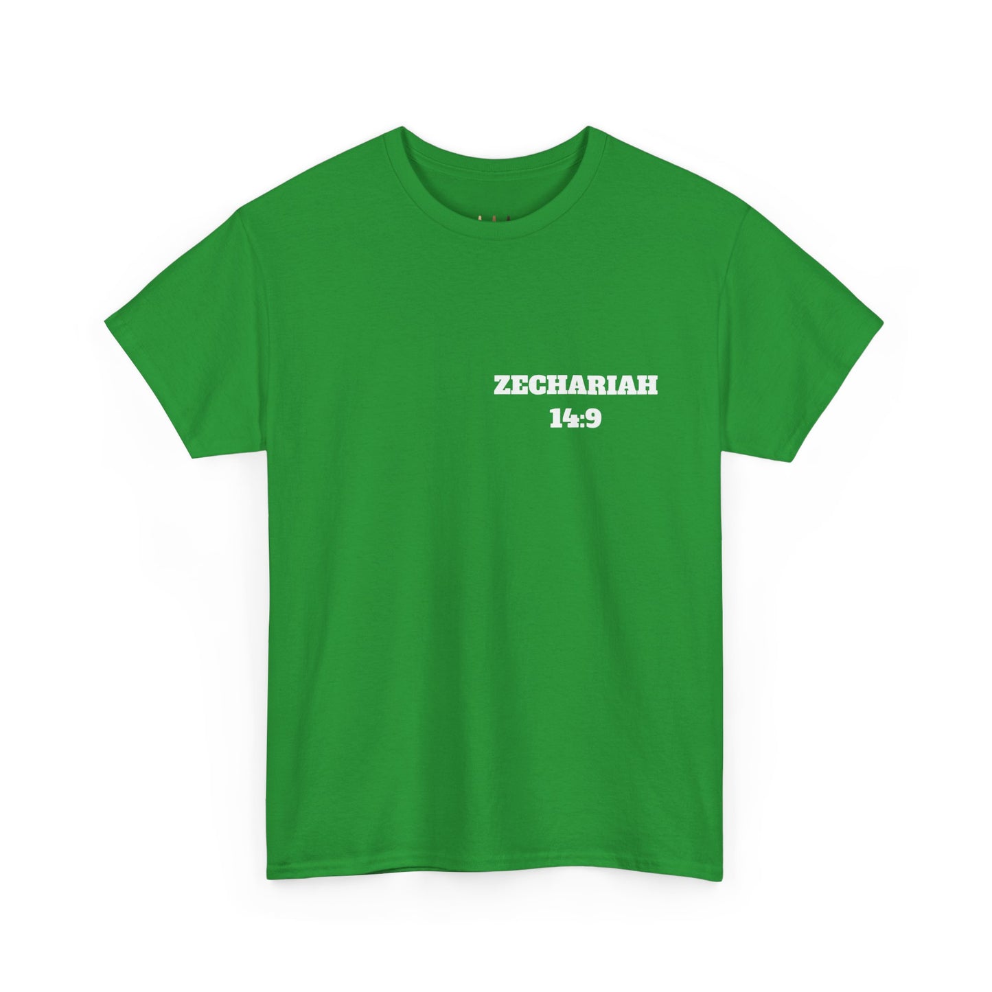 Zechariah 14:9 Christian T-Shirt, Christian Gifts, Christian Back To School Gifts, Trendy Christian Apparel