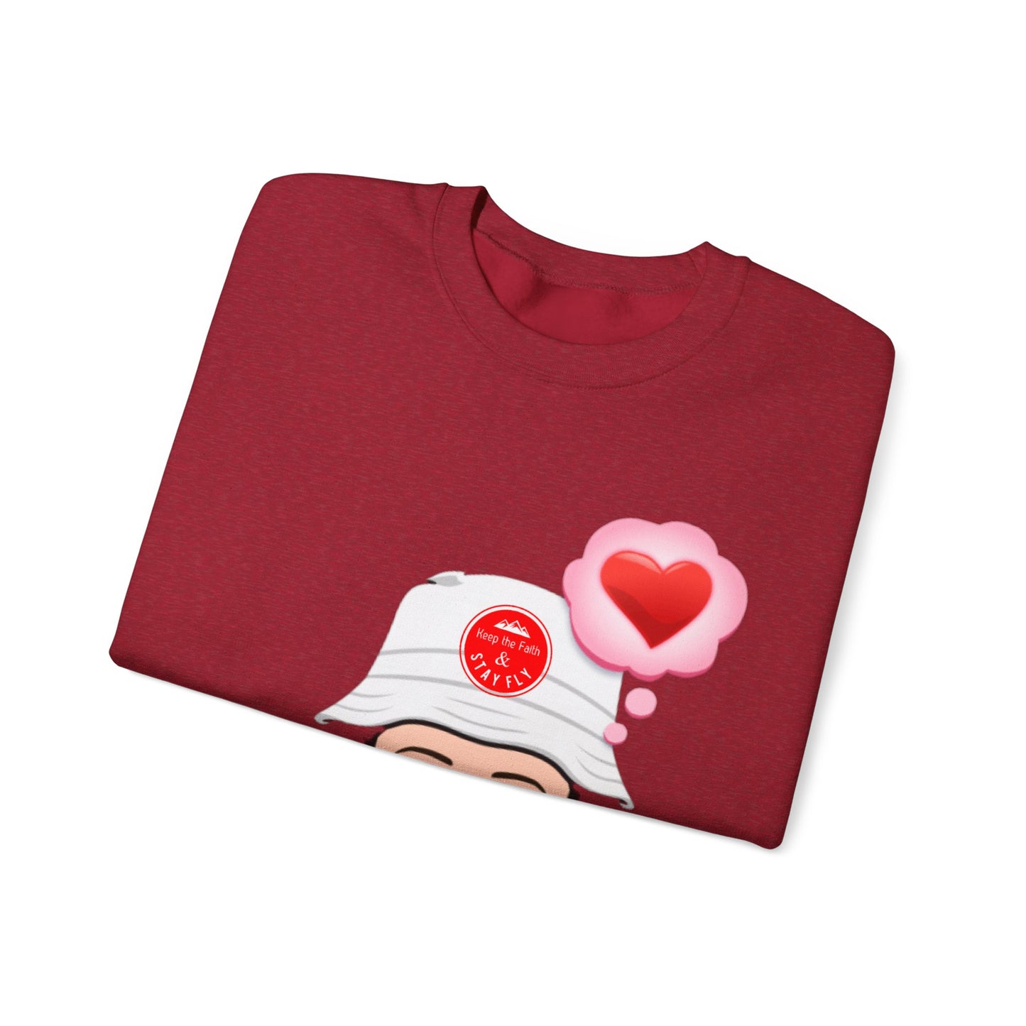Love Is Kind Women's Christian Emoji Sweatshirt