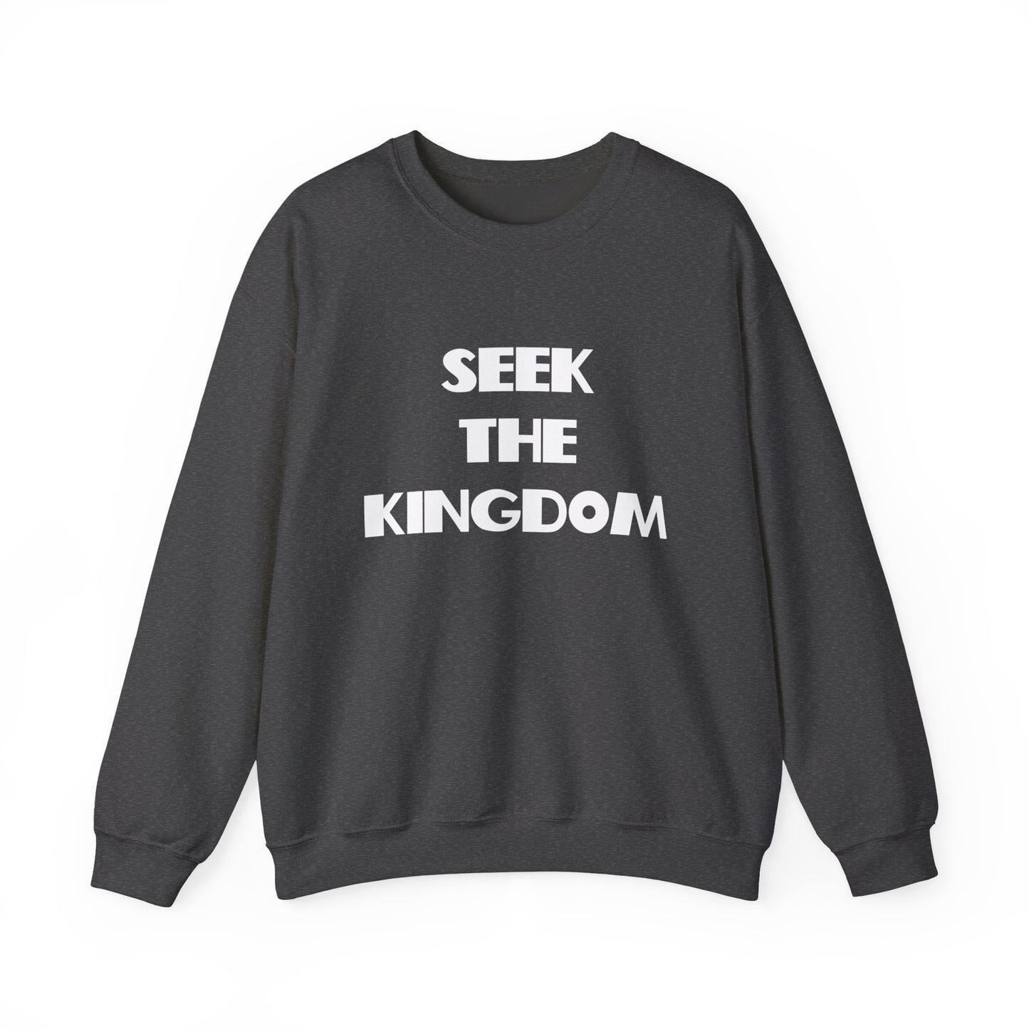 Seek The Kingdom Sweatshirt, Christian Gifts, Trendy Christian Apparel, Christian Christmas Gifts