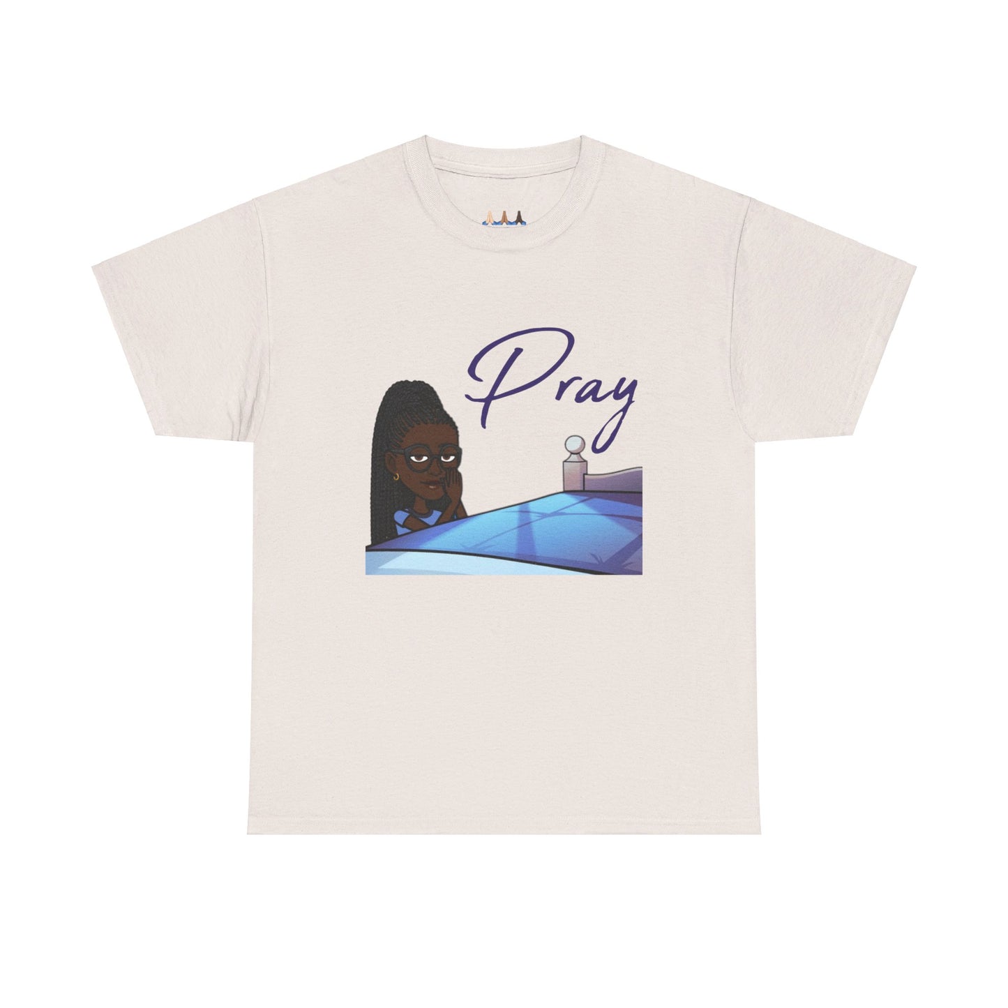 Praying Bitmoji Christian Women's TShirt, Women's Easter Outfit, Easter Gifts, Women's Easter Gifts, Christian Women's Clothing, Pray TShirt