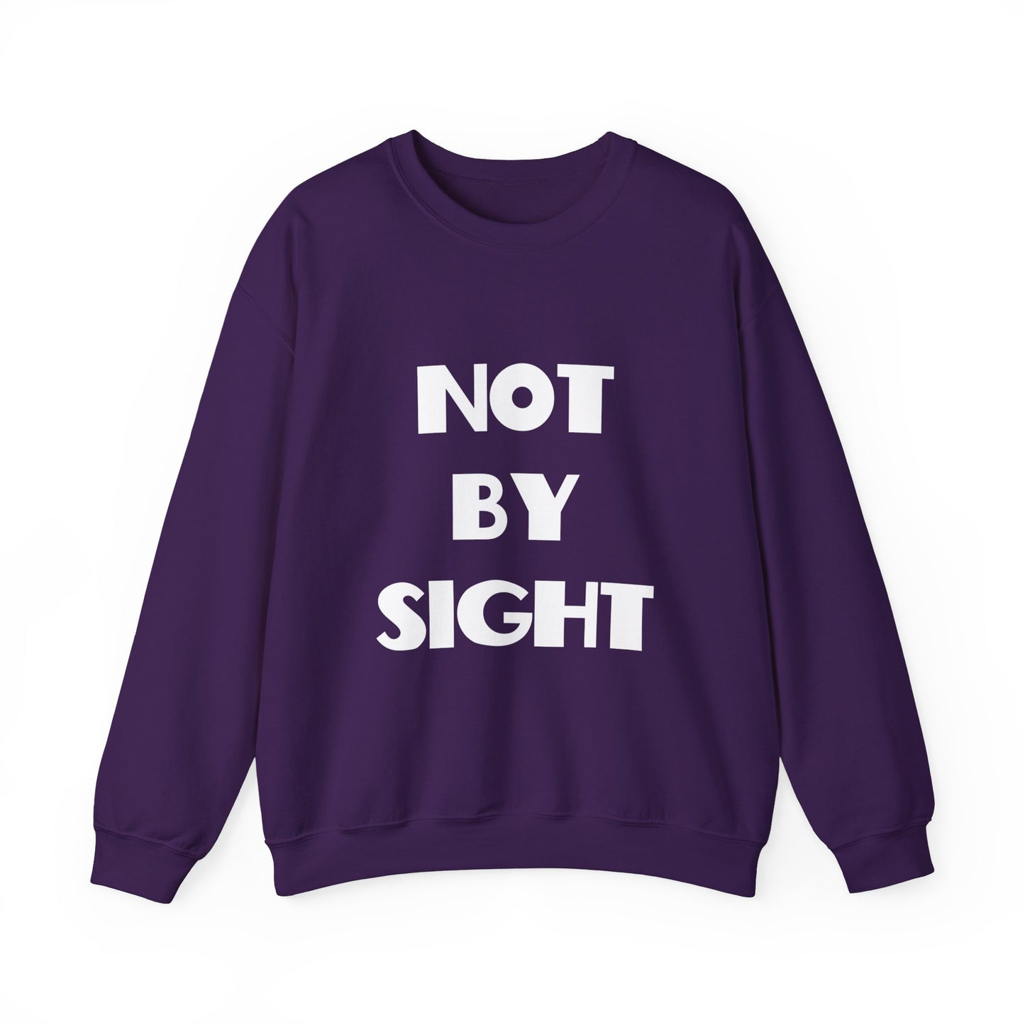 Not By Sight Christian Sweatshirt, Christian Gifts, Christian Back To School Gifts, Church Outfits
