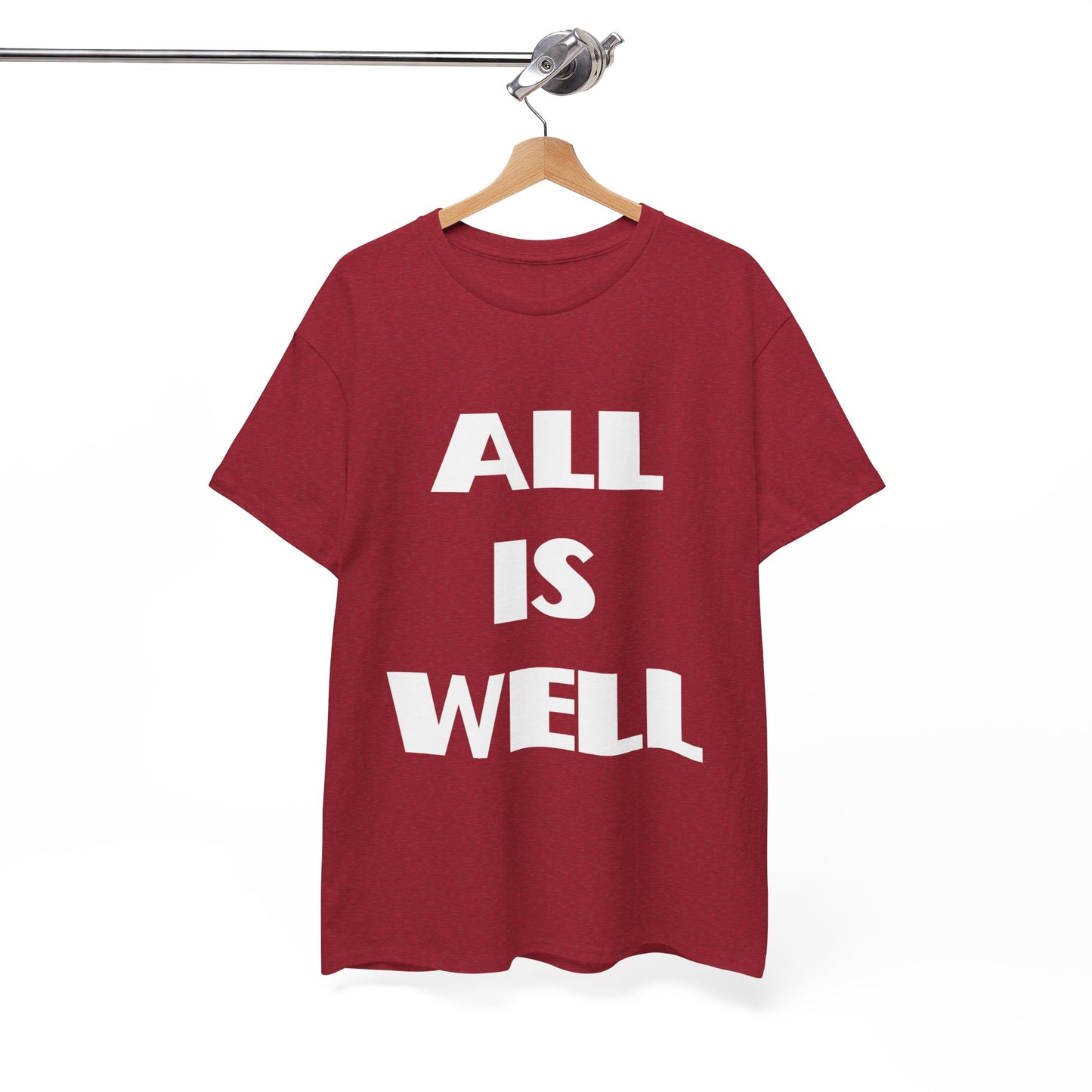 All Is Well Christian T-Shirts, Christian Gifts, Christian Back To School Gifts, Church Outfits