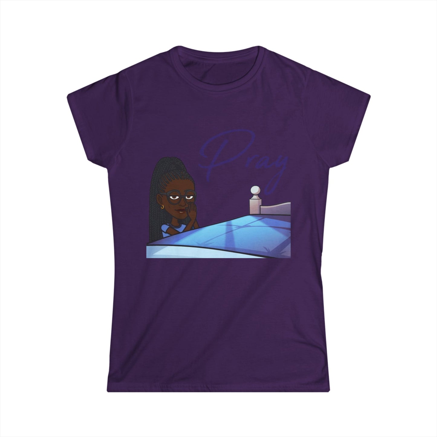 Praying Bitmoji Christian Women's TShirt, Women's Easter TShirt, Easter Gifts, Women's Easter Gifts, Christian Women's Clothing, Pray TShirt