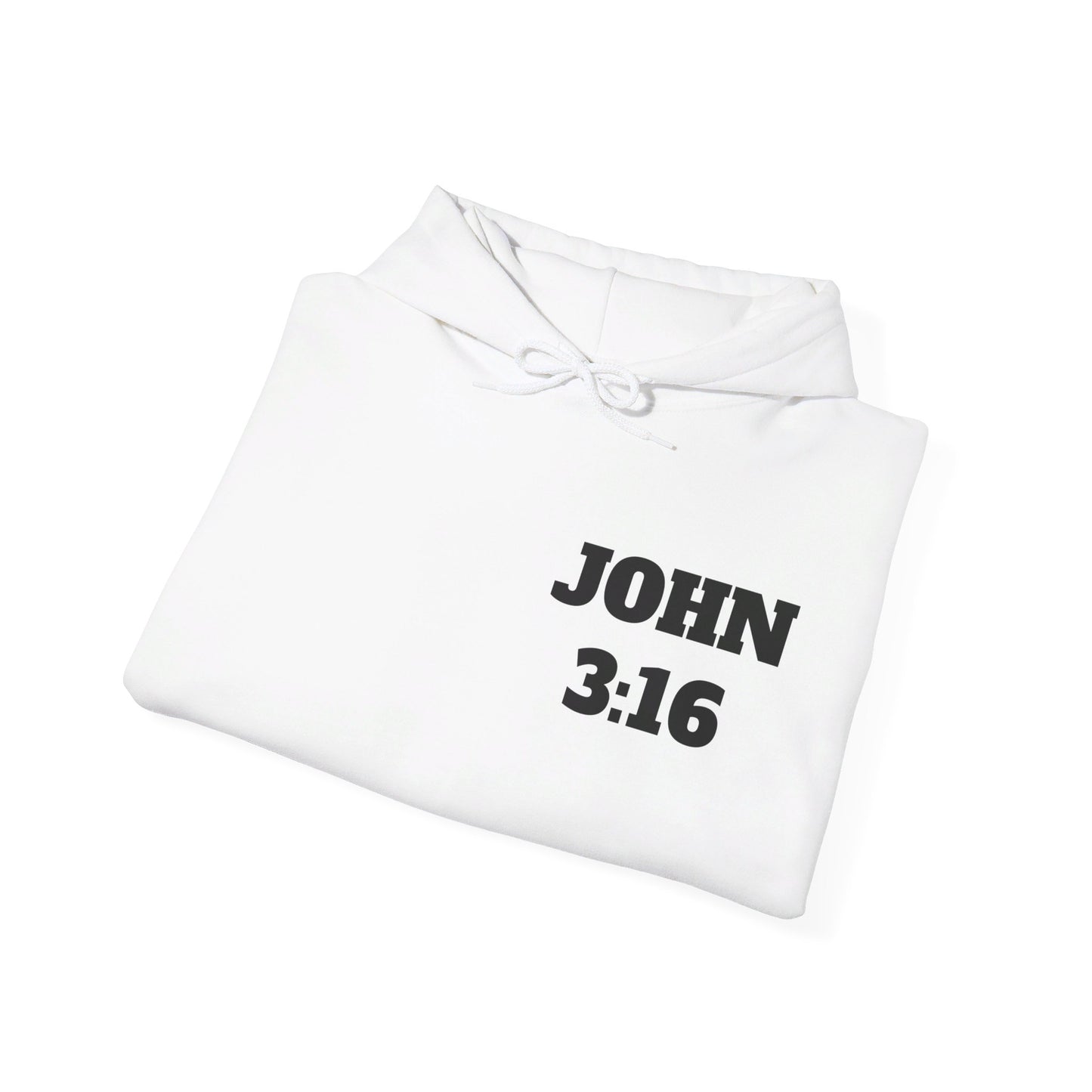 John 3:16 - Christian Clothing, Christian Shirts, Christian Sweatshirt, Christian Hoodie, Top Religious Shirts, Bible Shirts, Bible verse