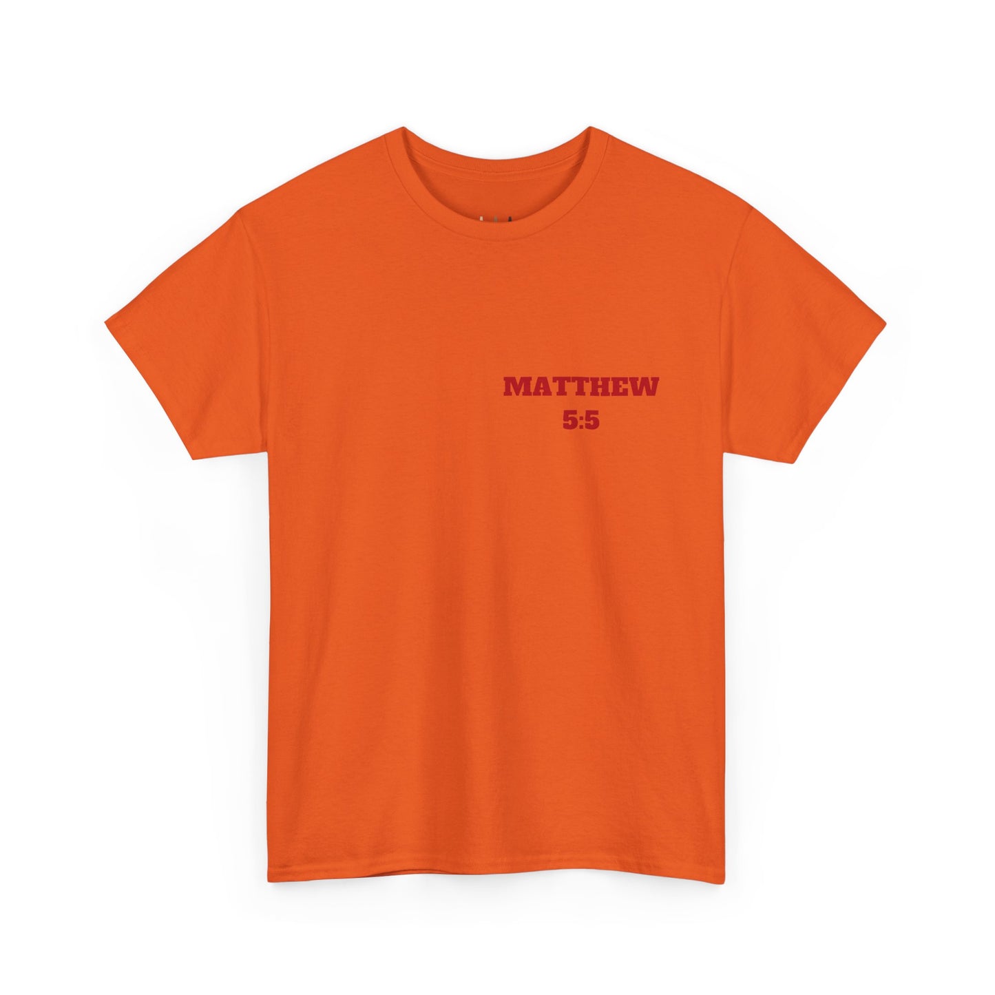 Matthew 5:5 Christian T-Shirt, Christian Gifts, Christian Back To School Clothes, Church Outfits