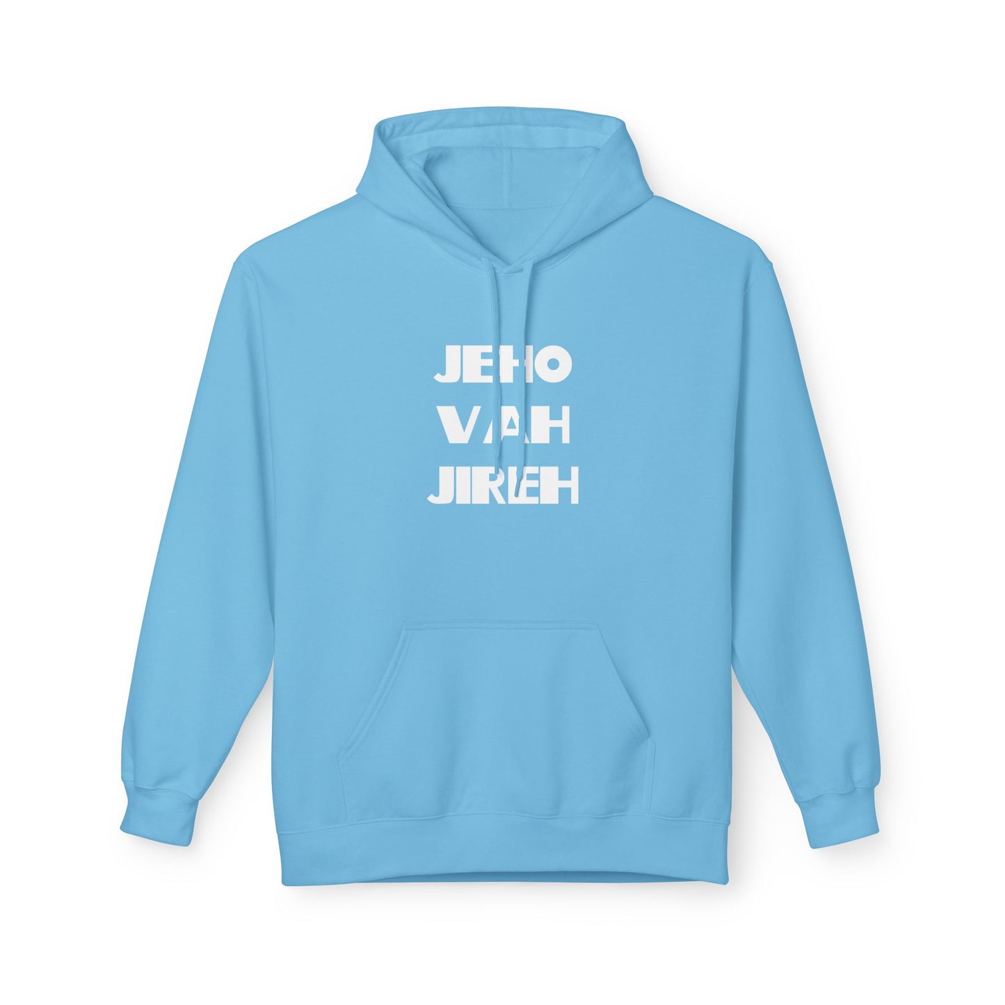 Jehovah Jireh Hoodie — Minimalist Christian Faith Pullover