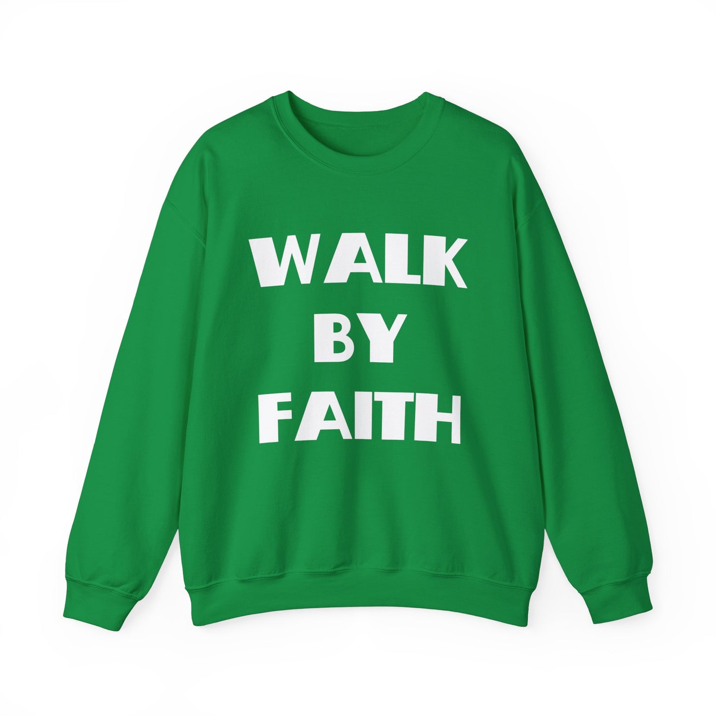 Walk By Faith Christian Sweatshirt, Christian Gifts, Christian Back To School Gifts, Trendy Christian Apparel