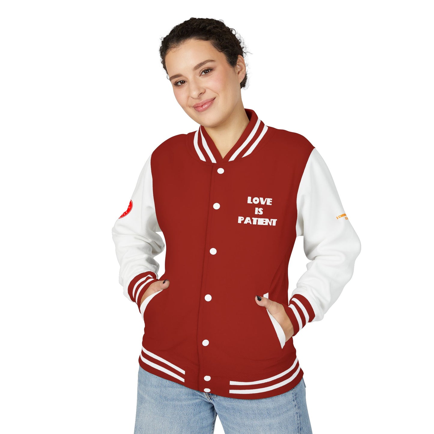 Love Is Kind Letterman Jacket, Christian Letterman Jacket, Christian Streetwear