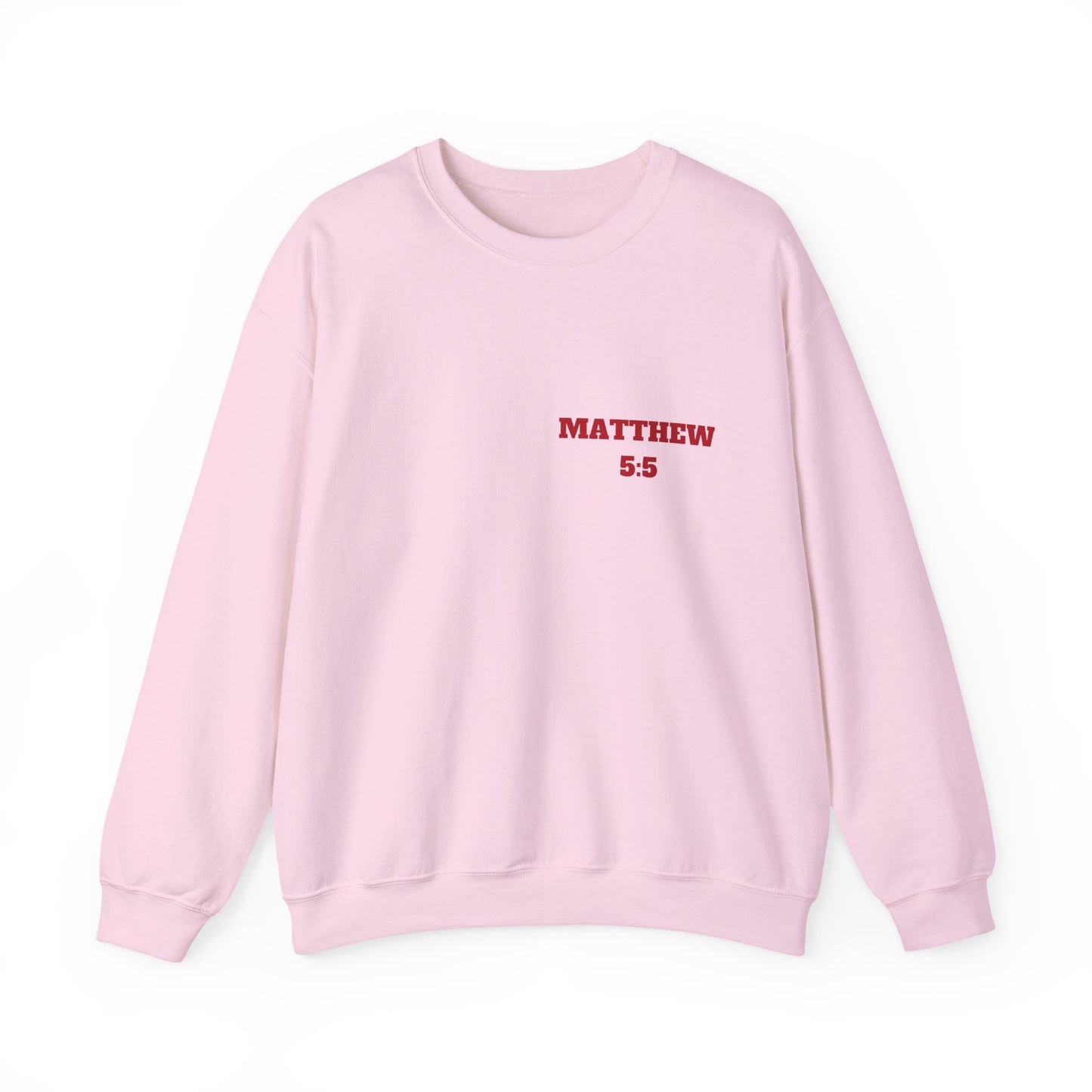 Matthew 5:5 Christian Sweatshirt, Christian Tee Shirts, Faith T-Shirts, Bible Verse T-Shirts, Christian Tees With Scripture