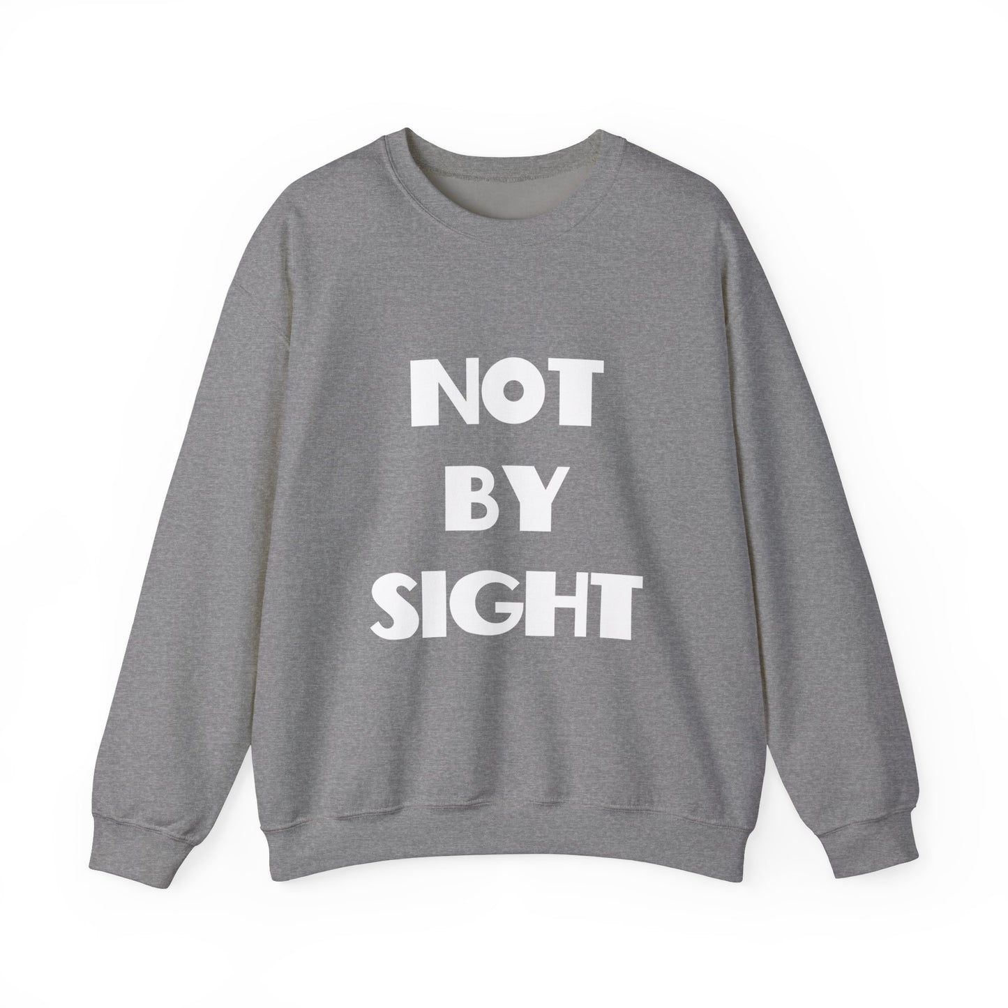 Not By Sight Christian Sweatshirt, Christian Gifts, Christian Back To School Gifts, Church Outfits