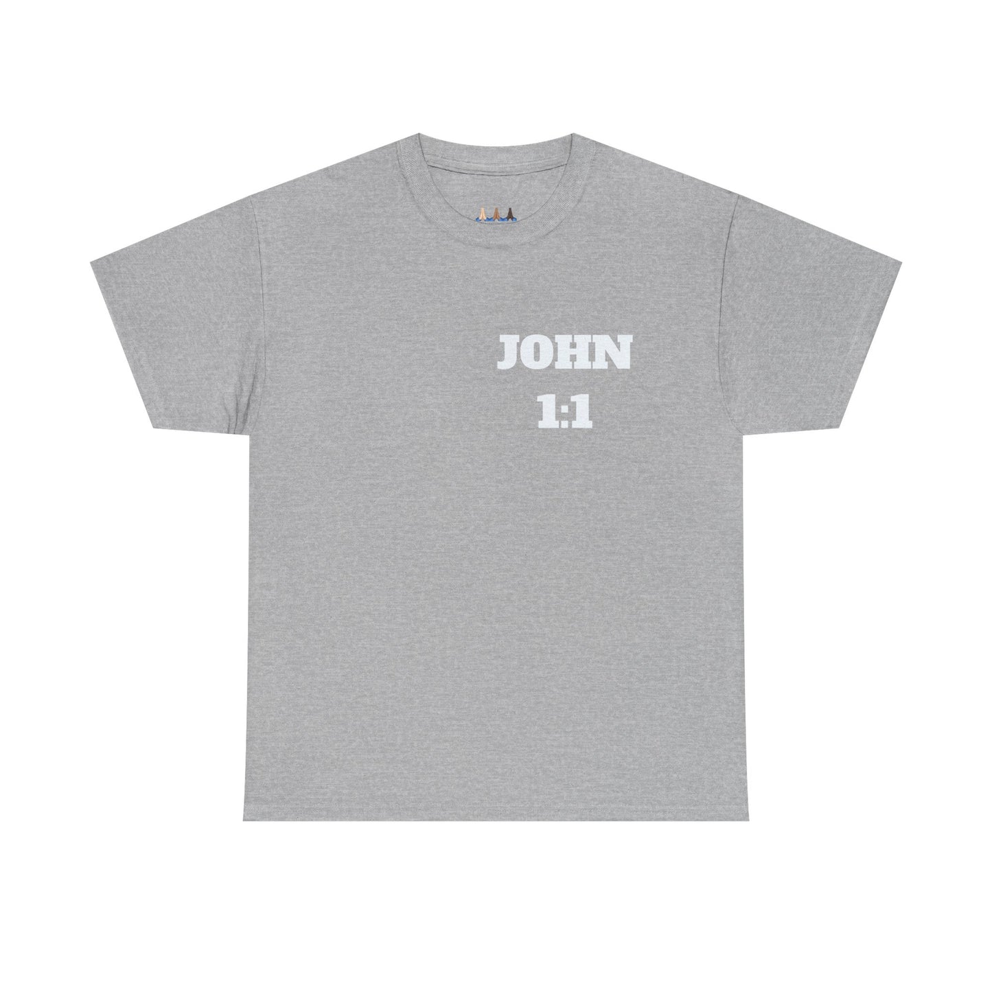 John 1:1 Bible Verse Shirt, Faith Based Clothing, Church Shirts, Christian Apparel, Trendy Christian Clothing