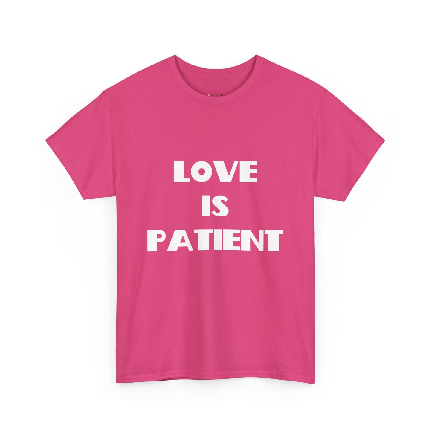 Love Is Patient Christian T-Shirt, Christian Gifts, Christian Back To School Gifts, Trendy Christian Apparel