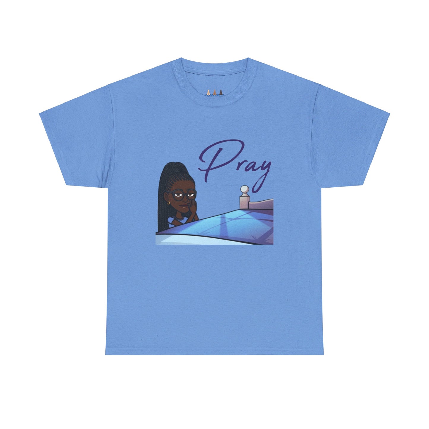 Praying Bitmoji Christian Women's TShirt, Women's Easter Outfit, Easter Gifts, Women's Easter Gifts, Christian Women's Clothing, Pray TShirt