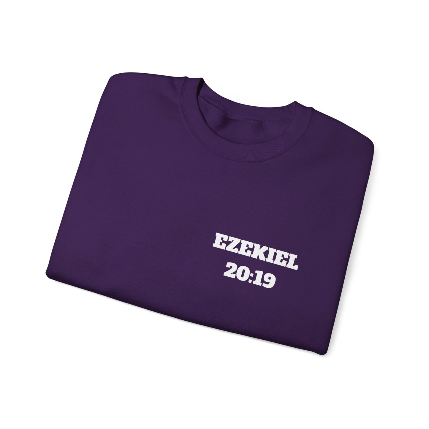 Ezekiel 20:19 Christian Sweatshirt, Christian Gifts, Christian Back To School Gifts, Church Outfits