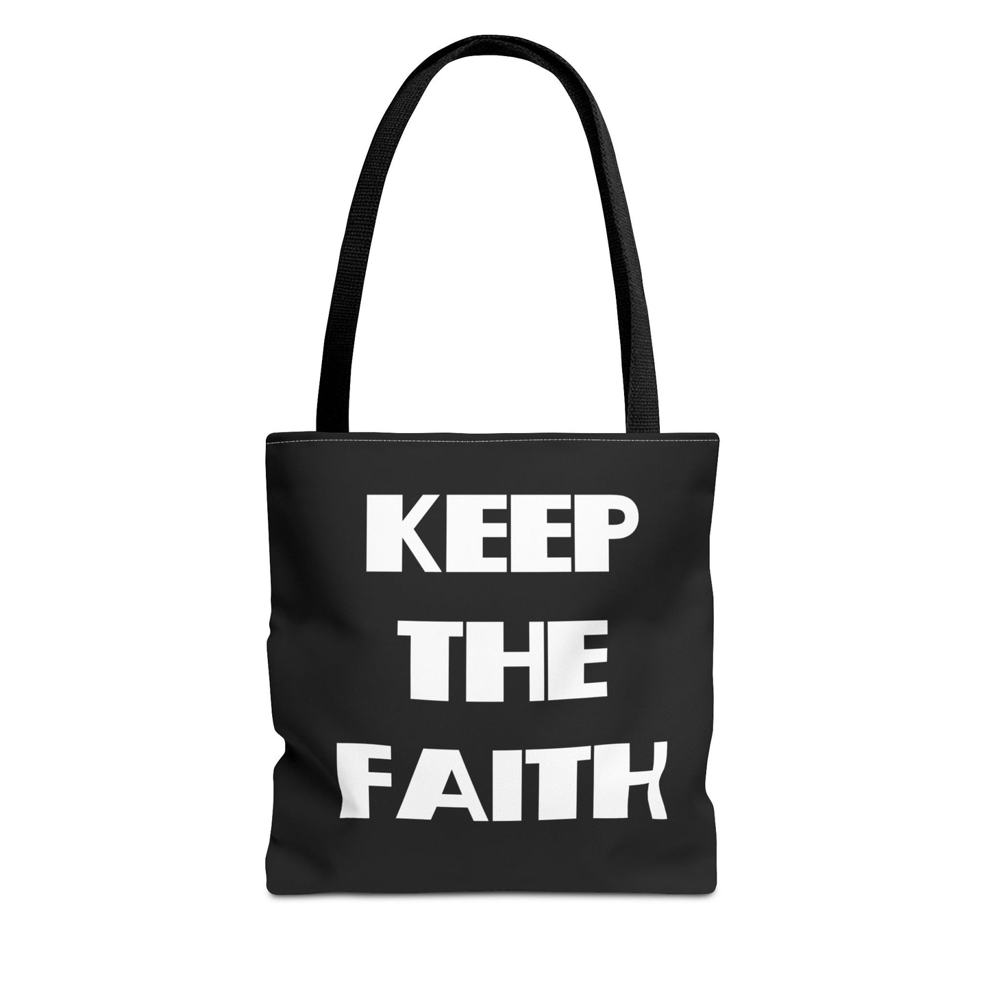 Keep The Faith & Stay Fly Christian Tote Bag, Christian Gifts, Christian Back To School Gifts, Trendy Christian Apparel