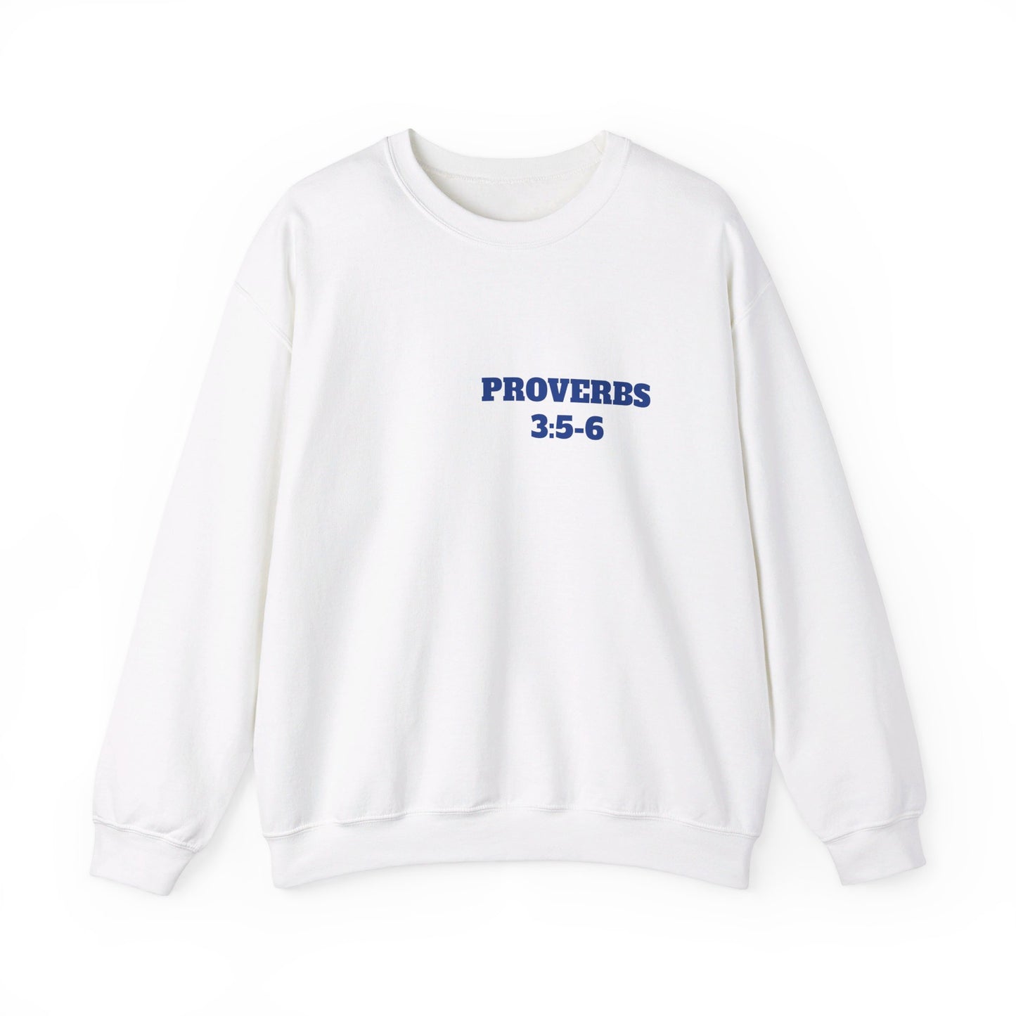 Proverbs 3:5-6 - Christian Clothing, Christian Shirts, Christian Sweatshirt, Christian Hoodie, Top Religious Shirts, Easter, Bible Shirts