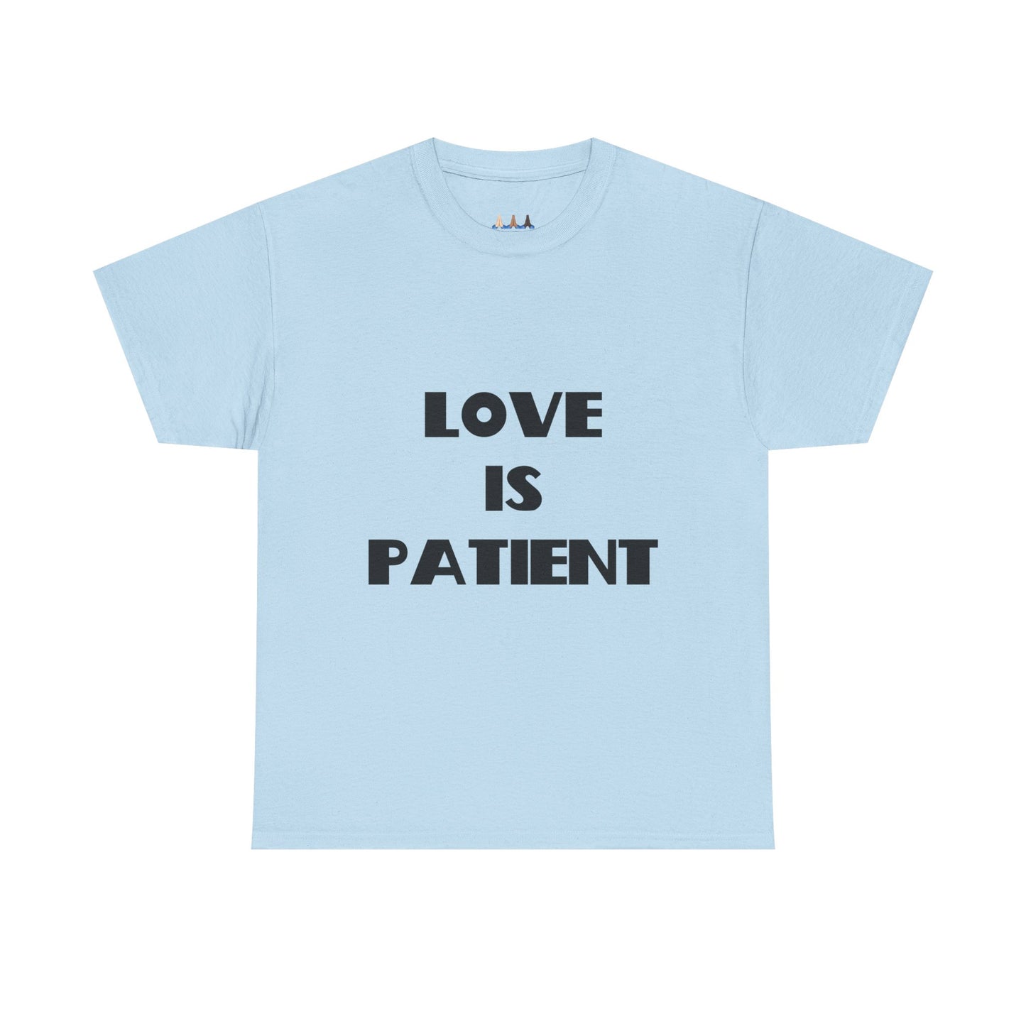 Love Is Patient Christian T-Shirt, Christian Gifts, Christian Back To School Clothes, Church Outfits, Minimalist T-Shirt