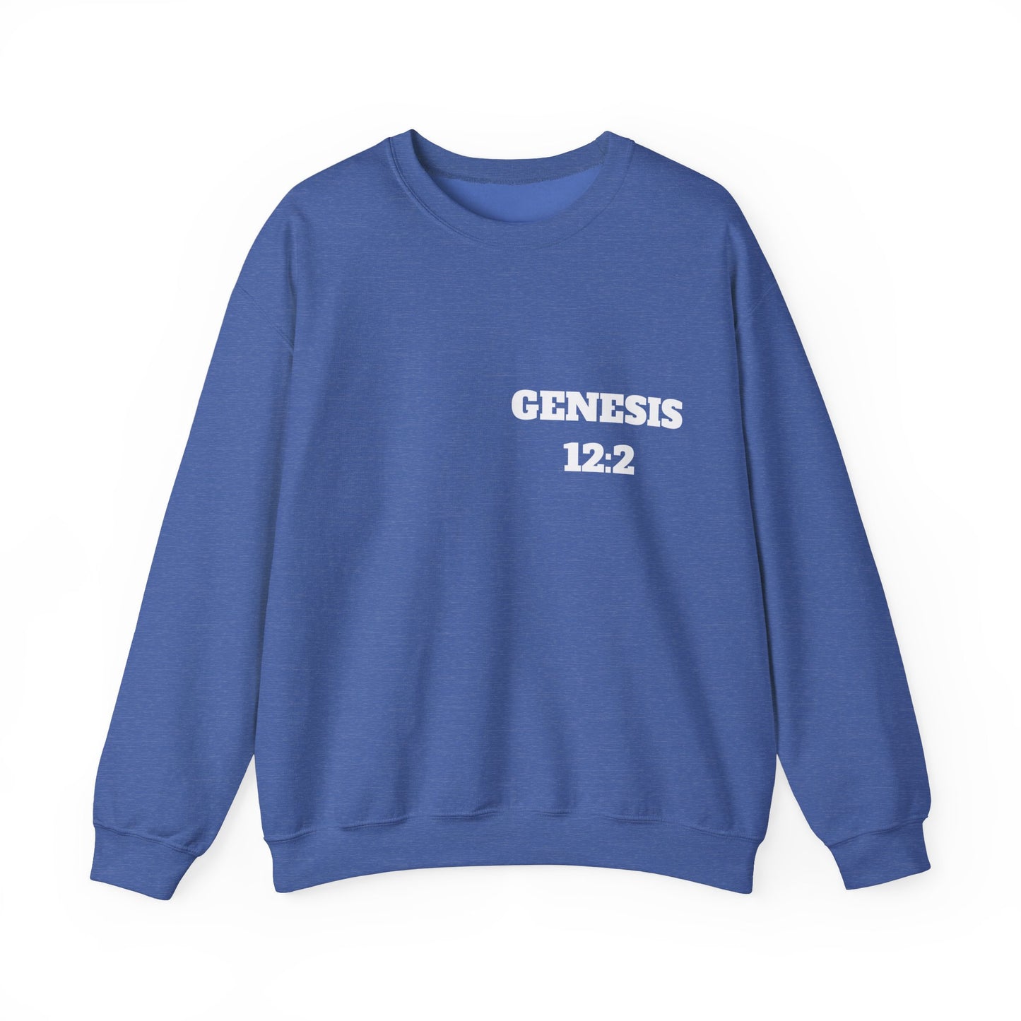 Genesis 12:2 Christian Sweatshirt, Christian Gifts, Christian Back To School Gifts, Trendy Christian Apparel