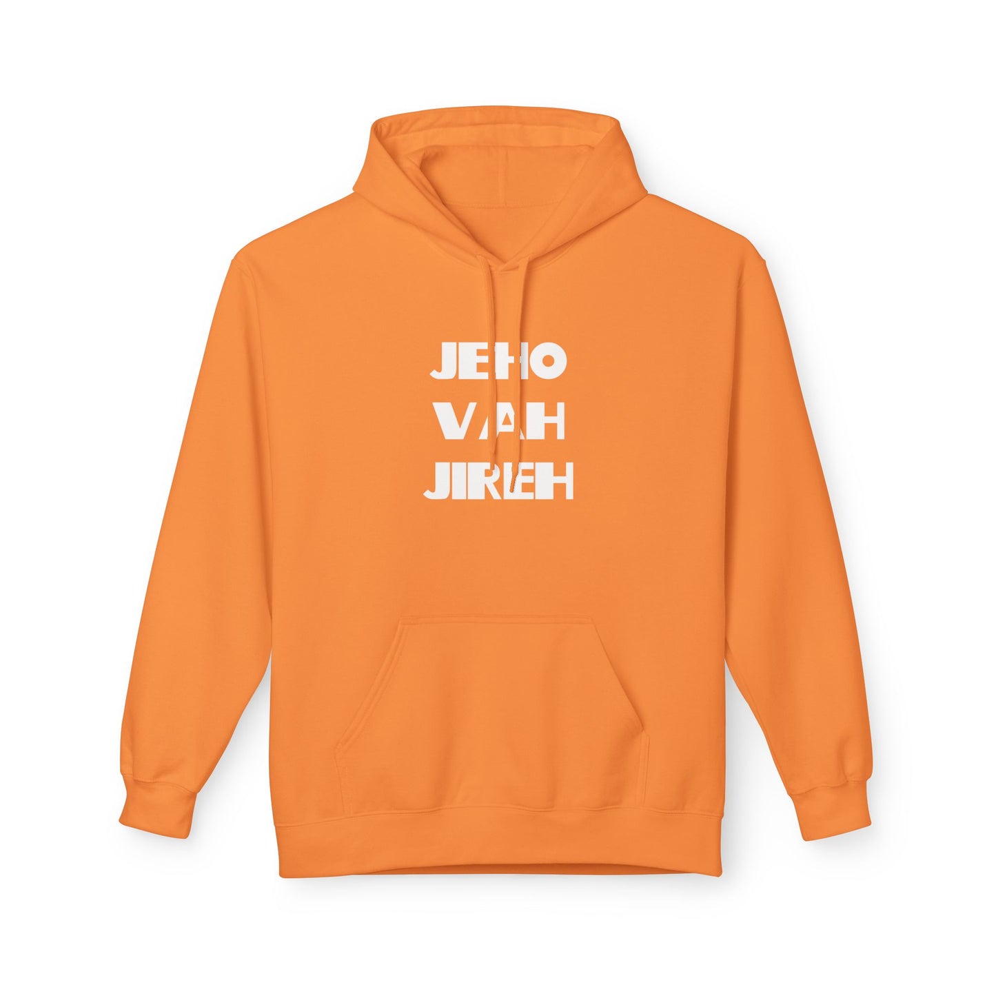Jehovah Jireh Hoodie — Minimalist Christian Faith Pullover