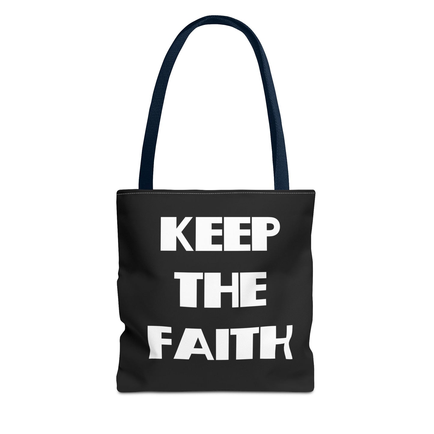 Keep The Faith & Stay Fly Christian Tote Bag, Christian Gifts, Christian Back To School Gifts, Trendy Christian Apparel