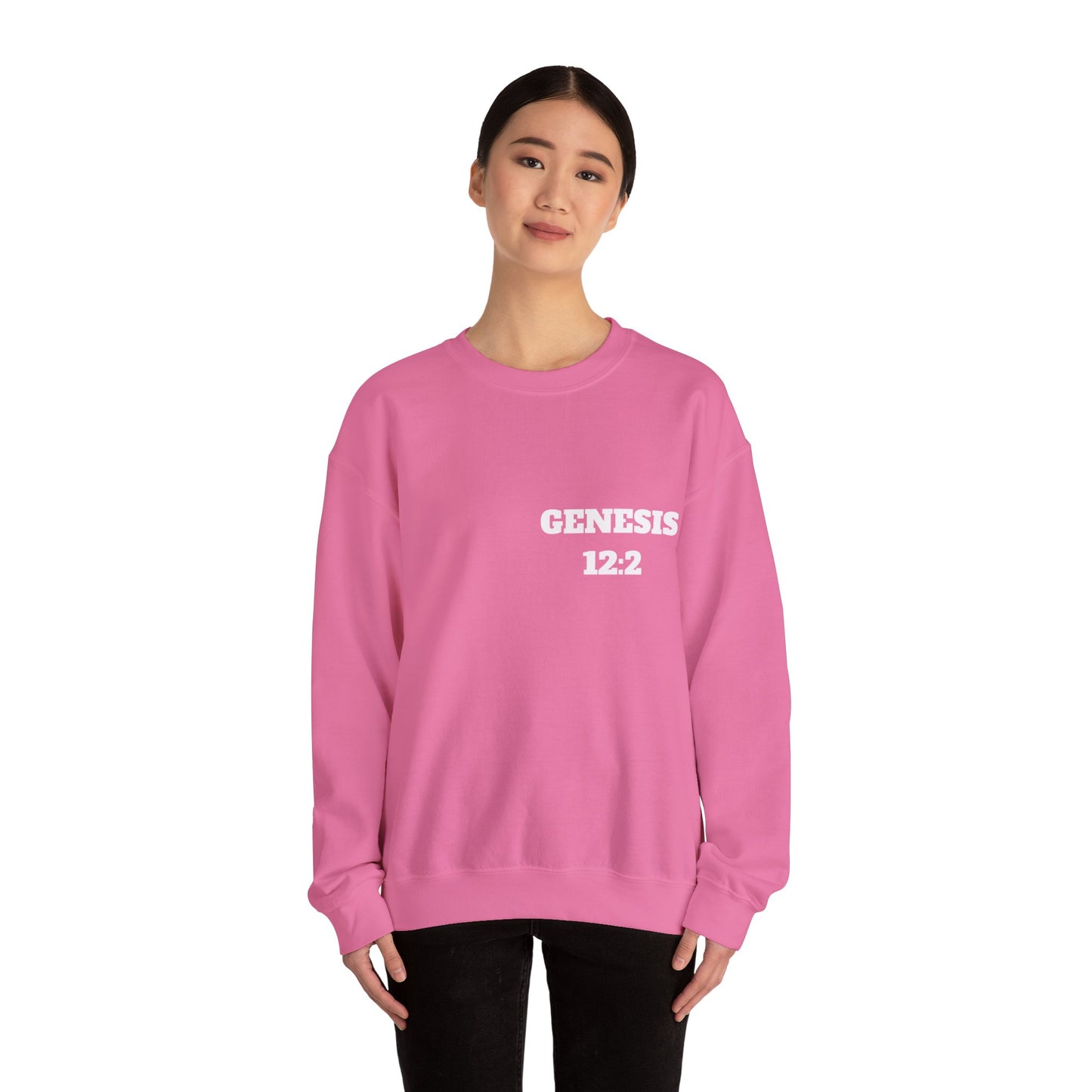 Genesis 12:2 Christian Sweatshirt, Christian Gifts, Christian Back To School Gifts, Trendy Christian Apparel