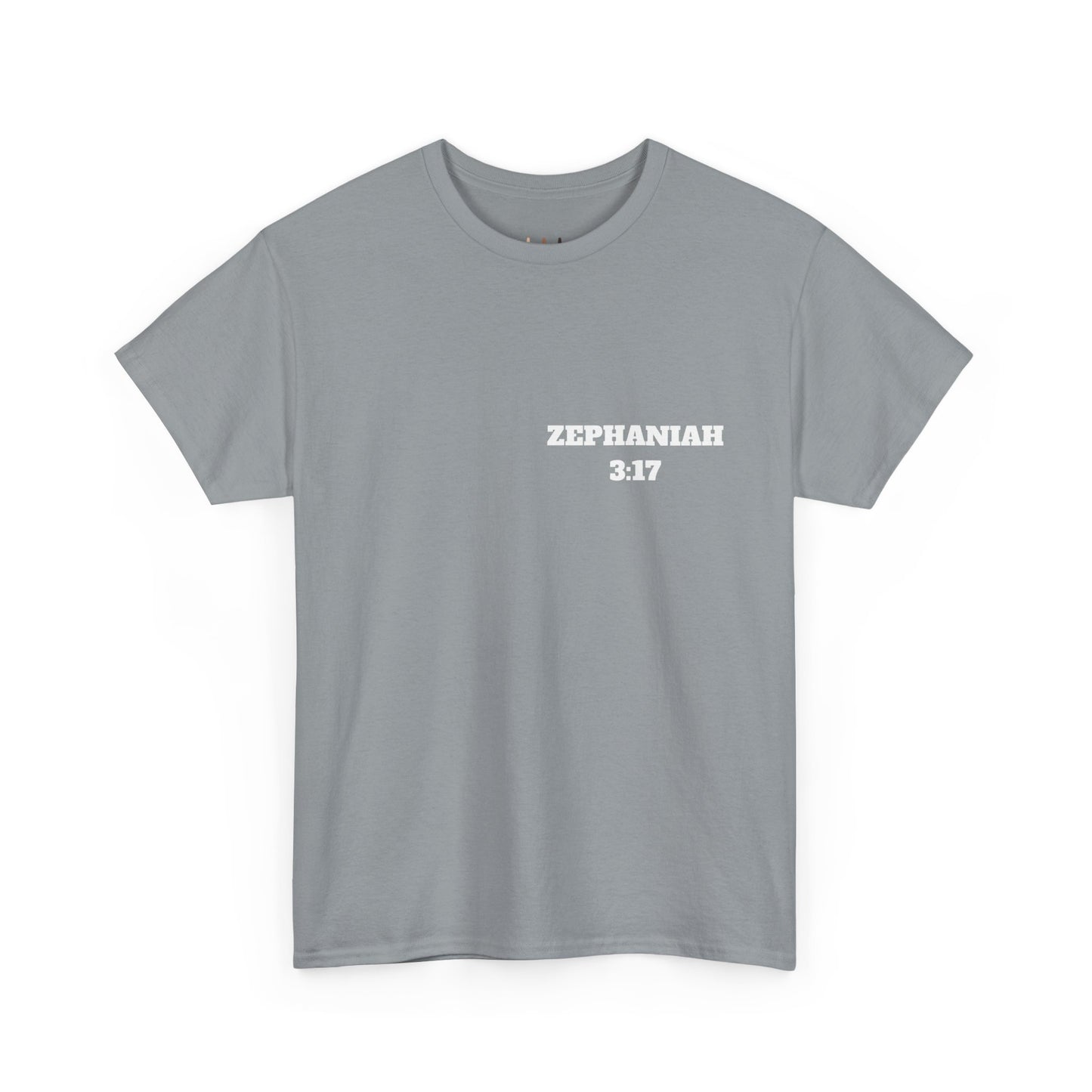 Zephaniah 3:17 Christian T-Shirt, Christian Gifts, Christian Back To School Gifts, Trendy Christian Apparel