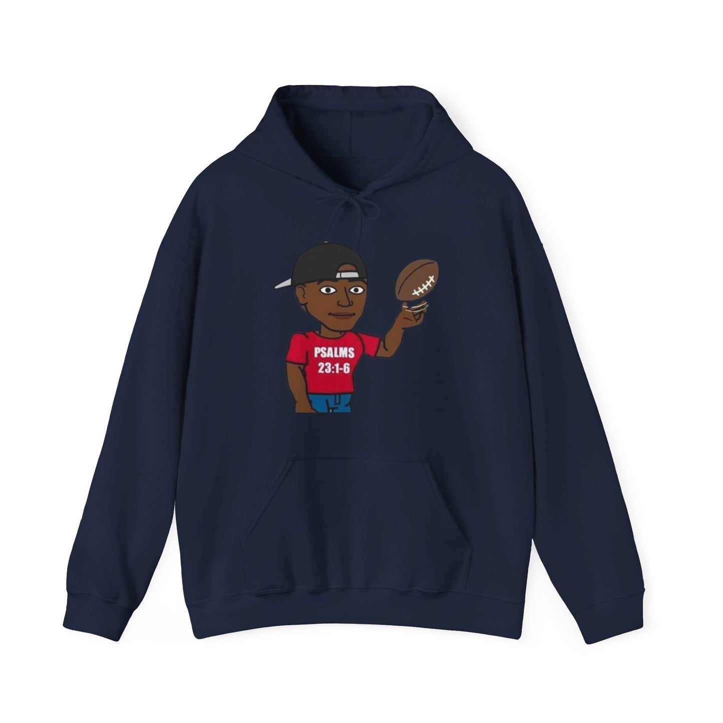 Psalms 23 Cartoon Shirt - Christian Clothing, Christian Shirts, Christian Sweatshirt, Christian Hoodie, Top Religious Shirts, Bible Shirts