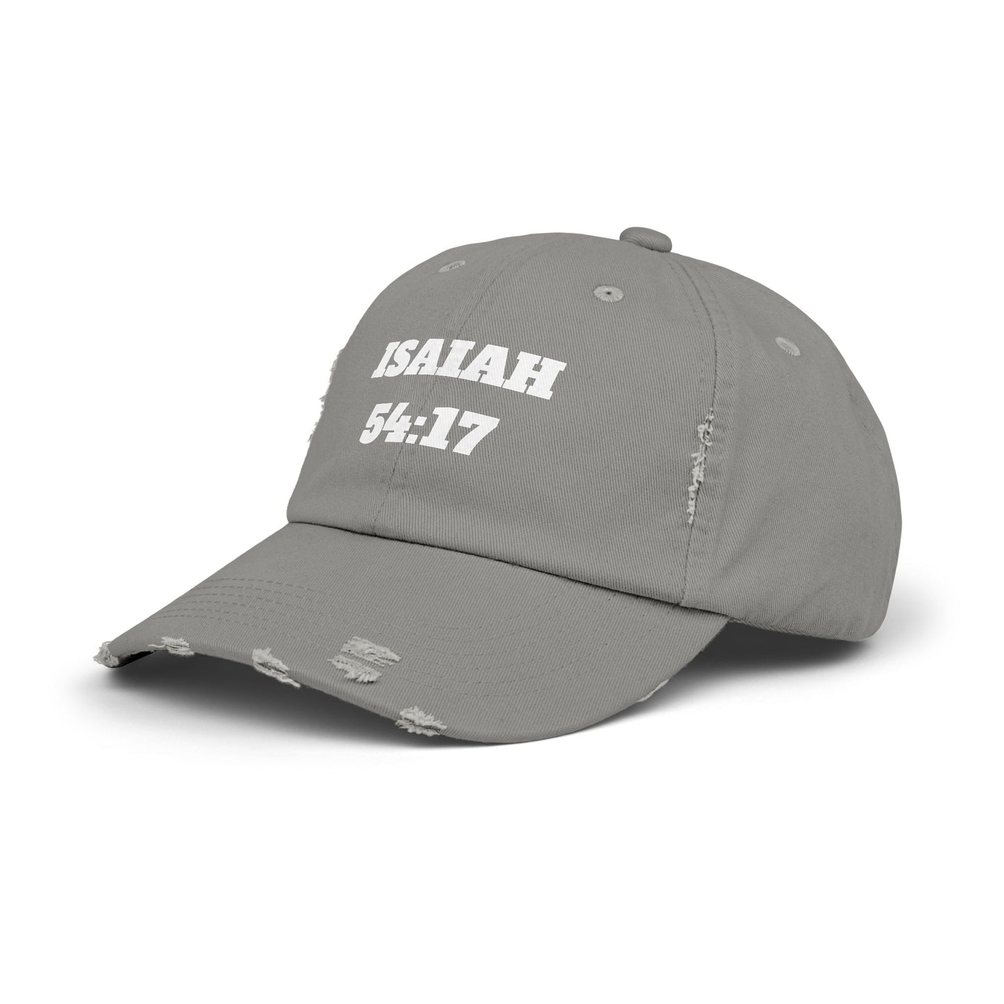 Isaiah 54:17 Christian Dad Hat, Christian Caps, Church Hats For Women, Mens Christian Hats, Spring Clothing, Christian Gifts, Distressed Cap