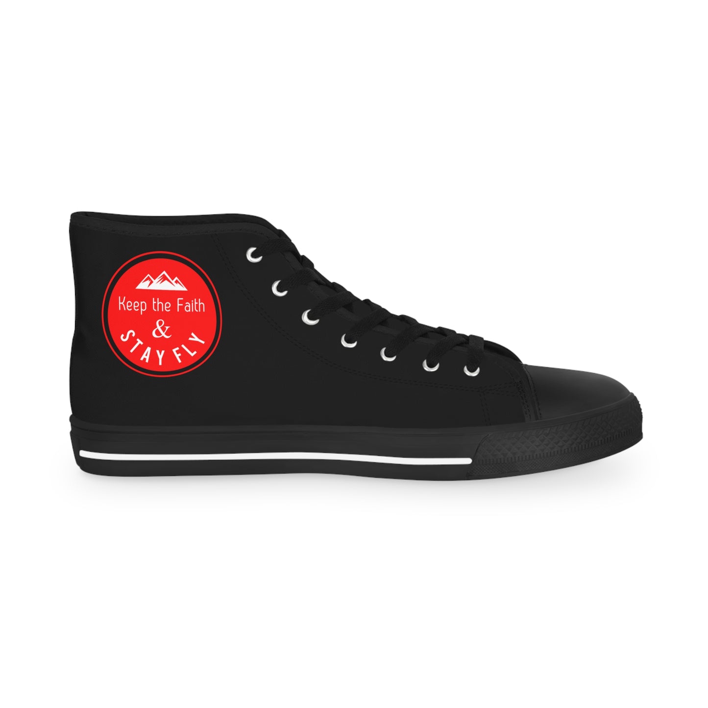 Keep The Faith & Stay Fly Christian Men's Sneakers