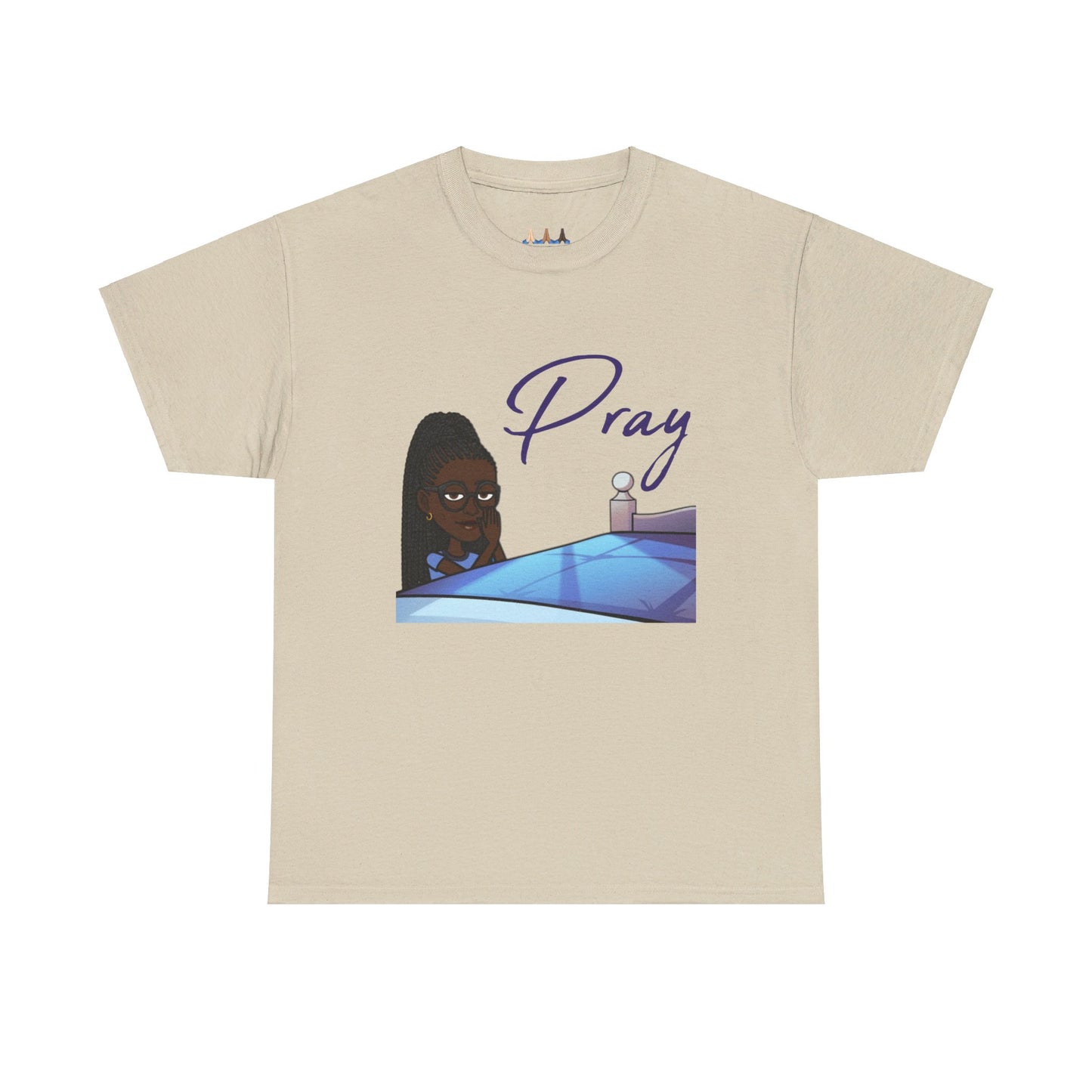 Praying Bitmoji Christian Women's TShirt, Women's Easter Outfit, Easter Gifts, Women's Easter Gifts, Christian Women's Clothing, Pray TShirt