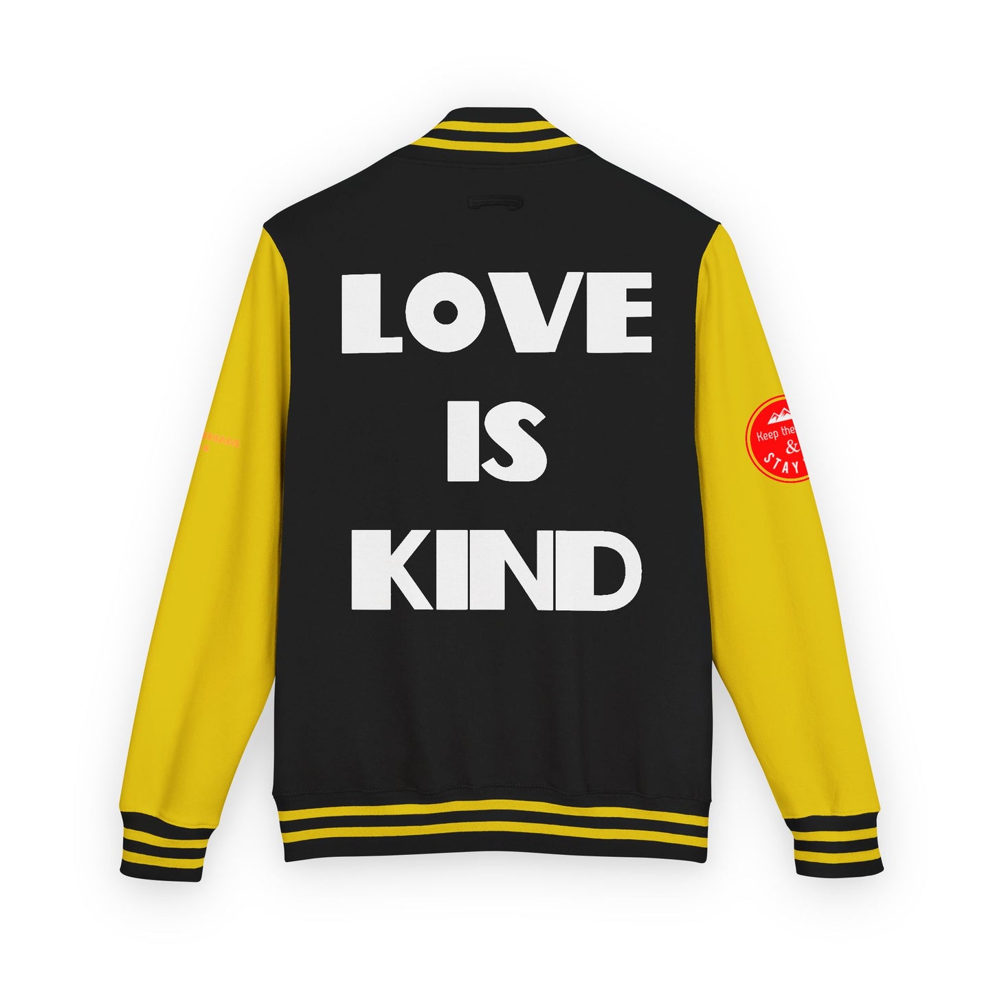 Love Is Kind Letterman Jacket, Christian Letterman Jacket, Christian Streetwear