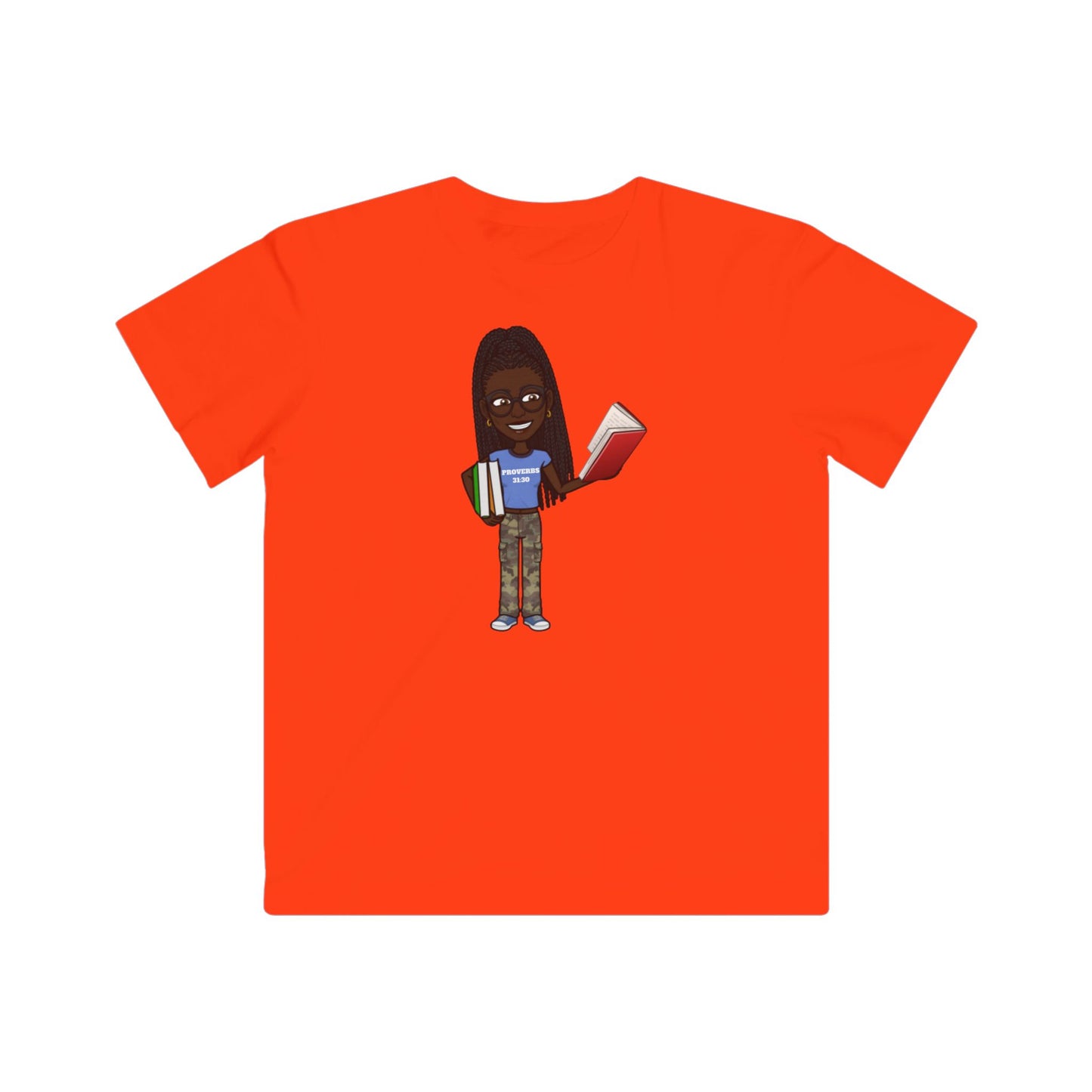 Proverbs 31:30 Bitmoji Kids Shirt, Kids Easter Shirt, Girls Easter Shirt, Kids Easter Gifts, Kids Easter Outfit, Girls Christian Clothing,