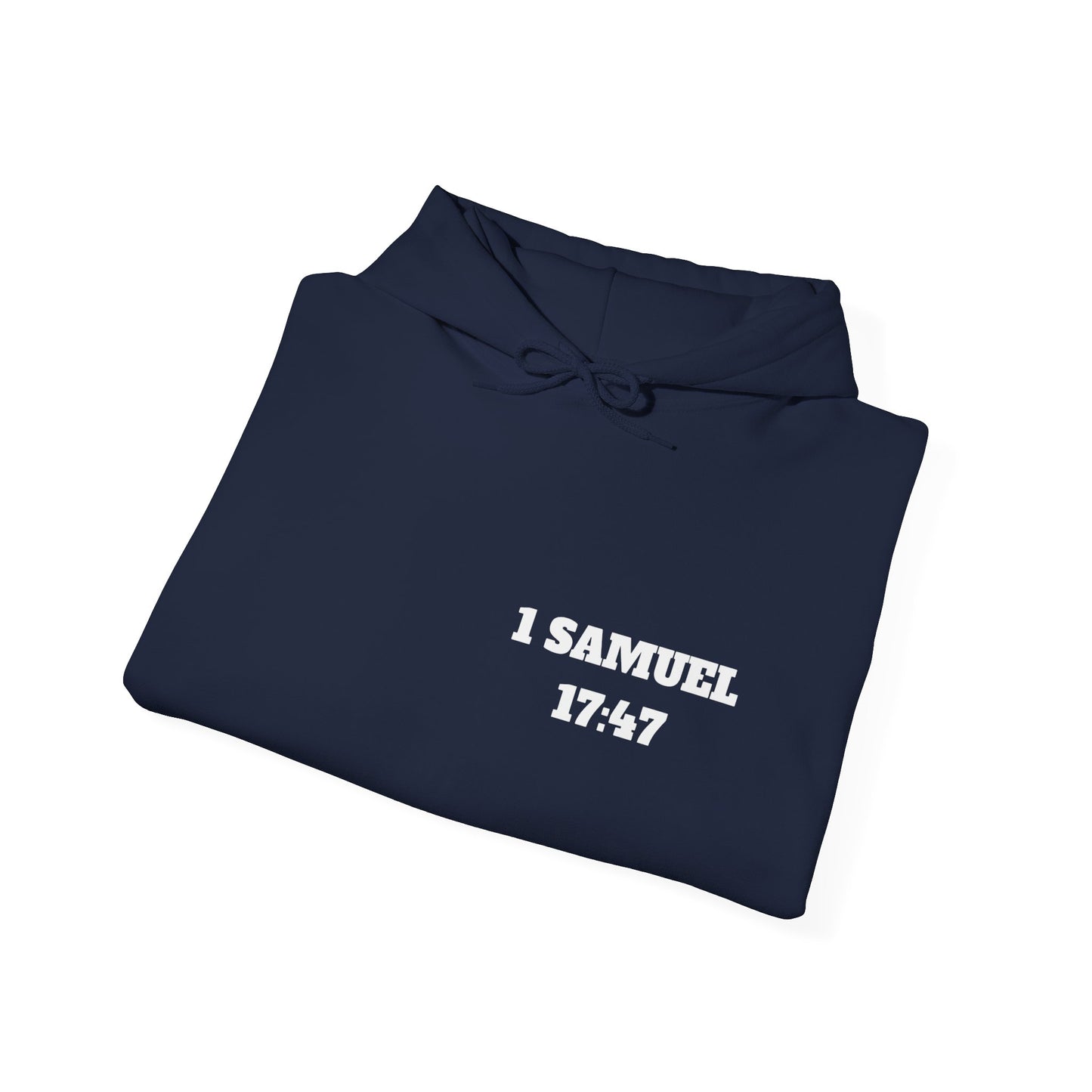 1 Samuel 17:47 Christian Hoodie, Christian Gifts, Christian Back To School Gifts, Trendy Christian Apparel