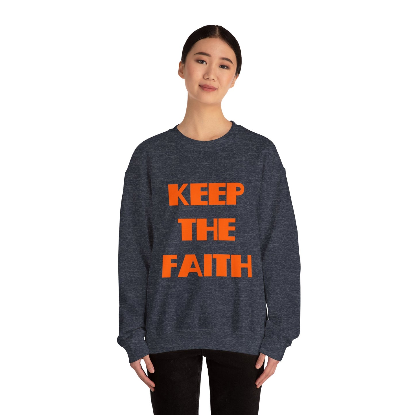 Keep The Faith (NYC Edition) Christian Sweatshirt, Christian Gifts, Christian Back To School Gifts, Trendy Christian Apparel